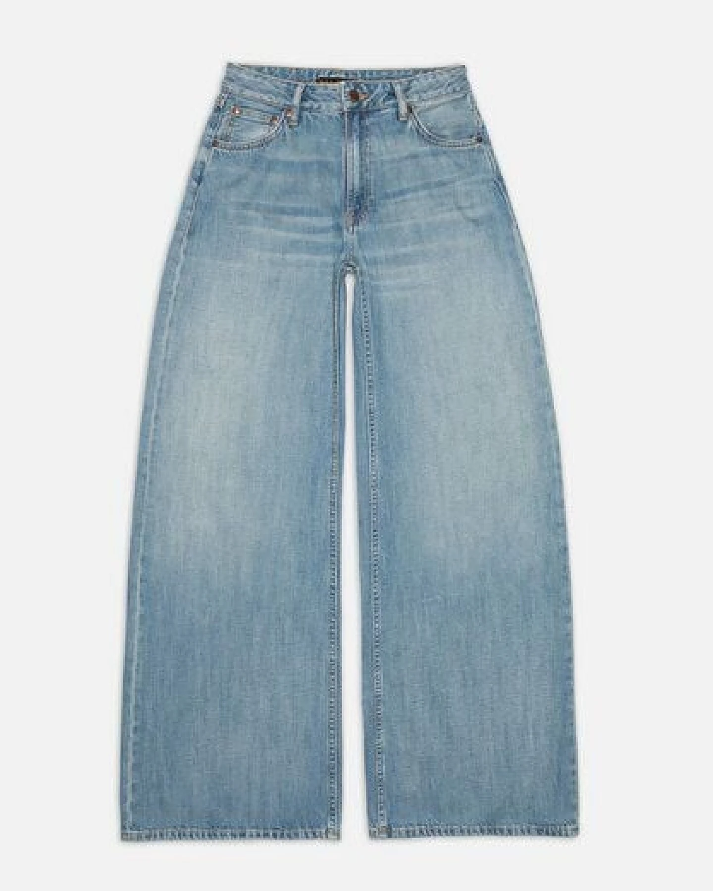 Nudie Jeans - Jeans Sonic Sue Blue Wave – Ansicht 3