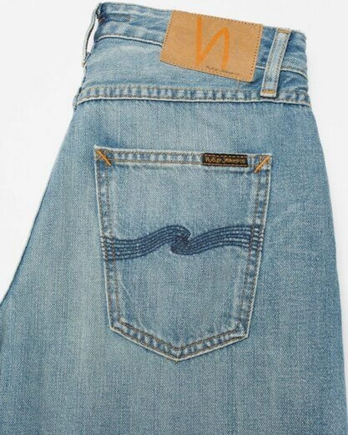 Nudie Jeans - Jeans Sonic Sue Blue Wave – Ansicht 4