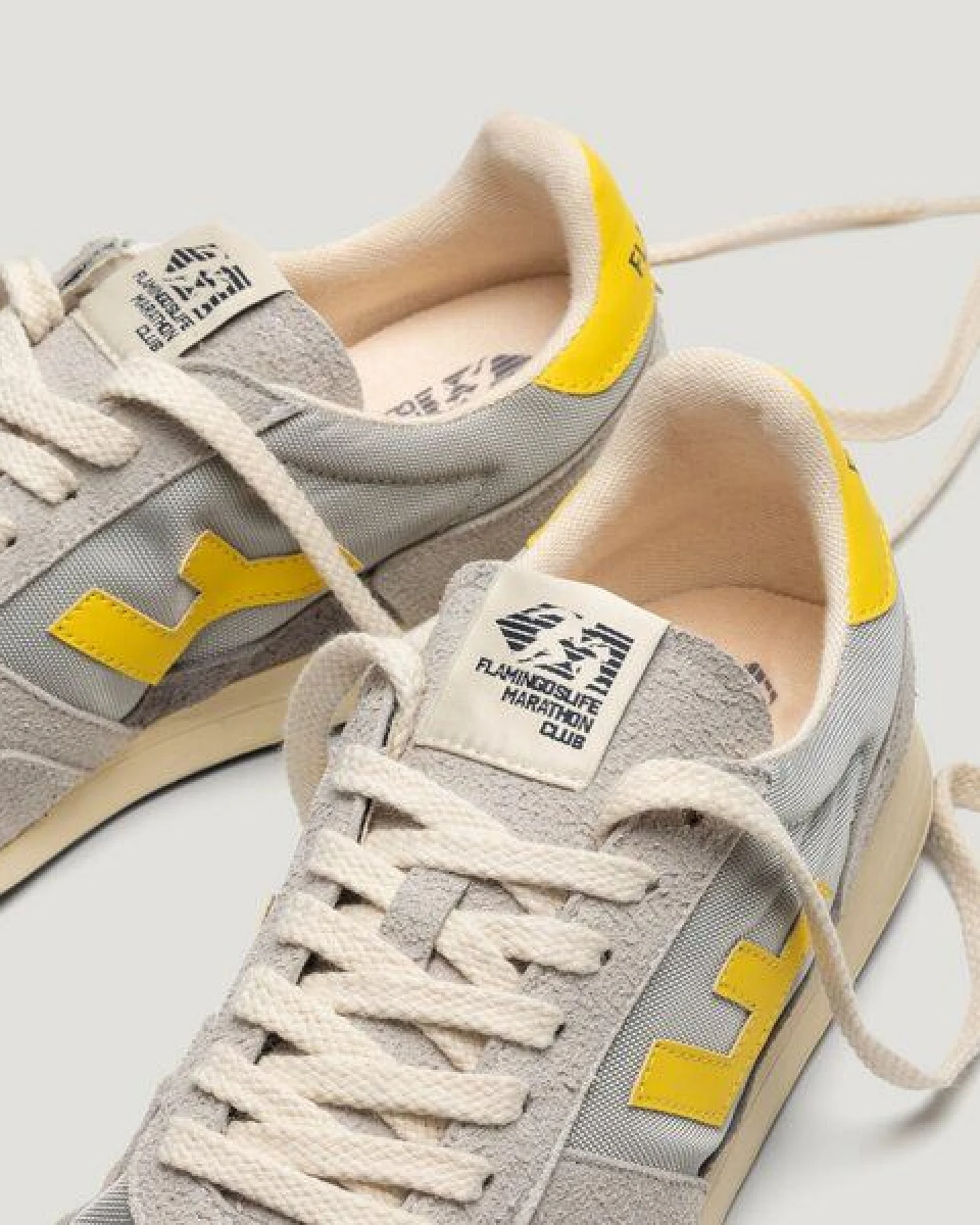 Flamingos' Life Sneaker - Marathon Club Gray Lemon – Ansicht 4