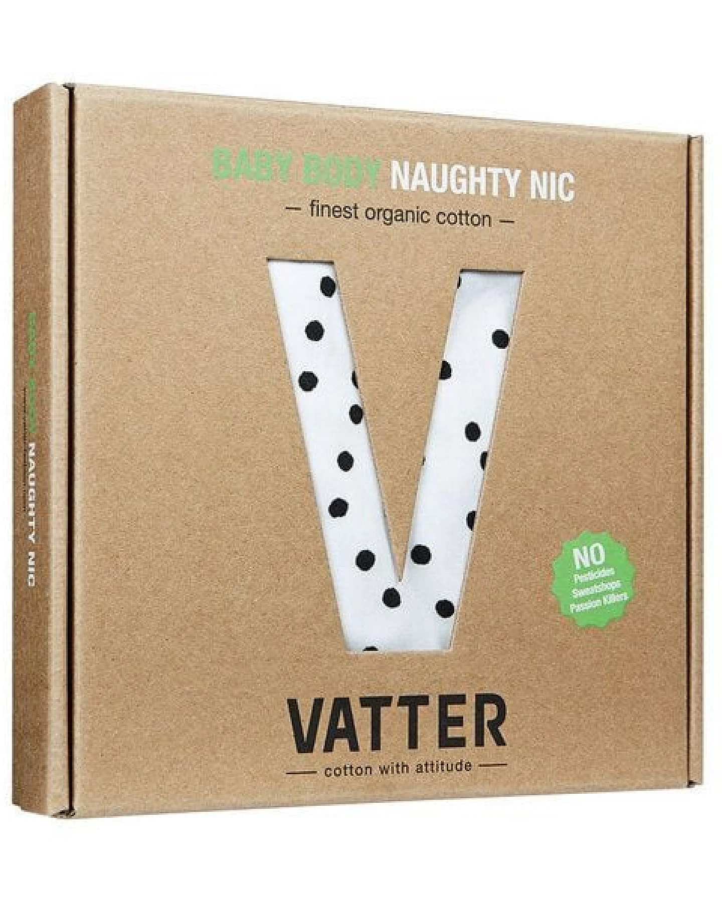 VATTER Black & White Baby Body Bundle – 3er Set – Ansicht 2