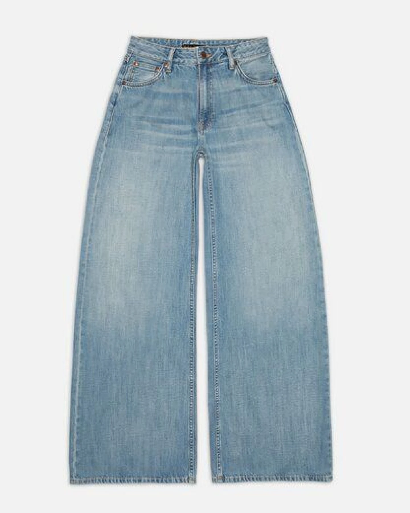 Nudie Jeans - Jeans Sonic Sue Blue Wave – Ansicht 3