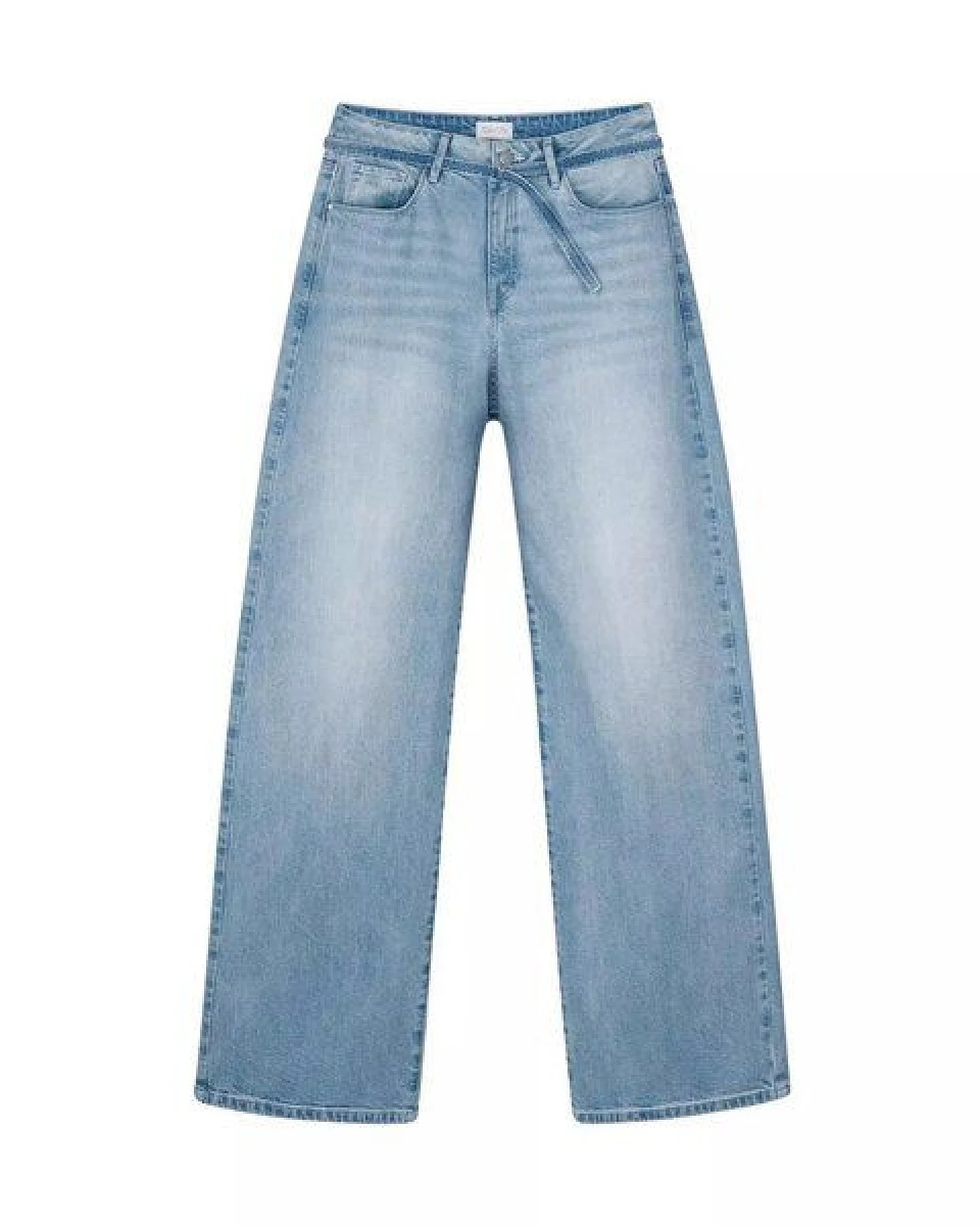 Damen Jeans SUNNY Wide Leg Minimal Stretch DAWN Baumwolle – Ansicht 2