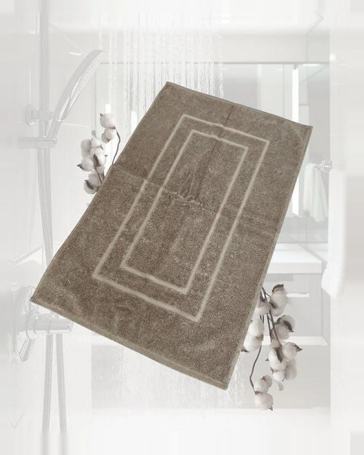 NATURAWALK Badematte aus 100% Bio-Baumwolle