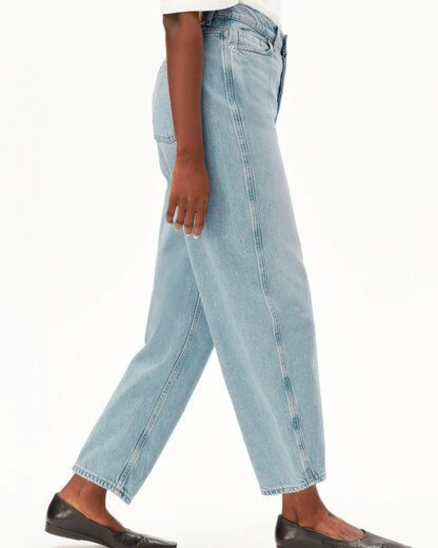 ARMEDANGELS BAARLY BARREL Damen Bio-Baumwoll Mix Non-Stretch – Ansicht 4