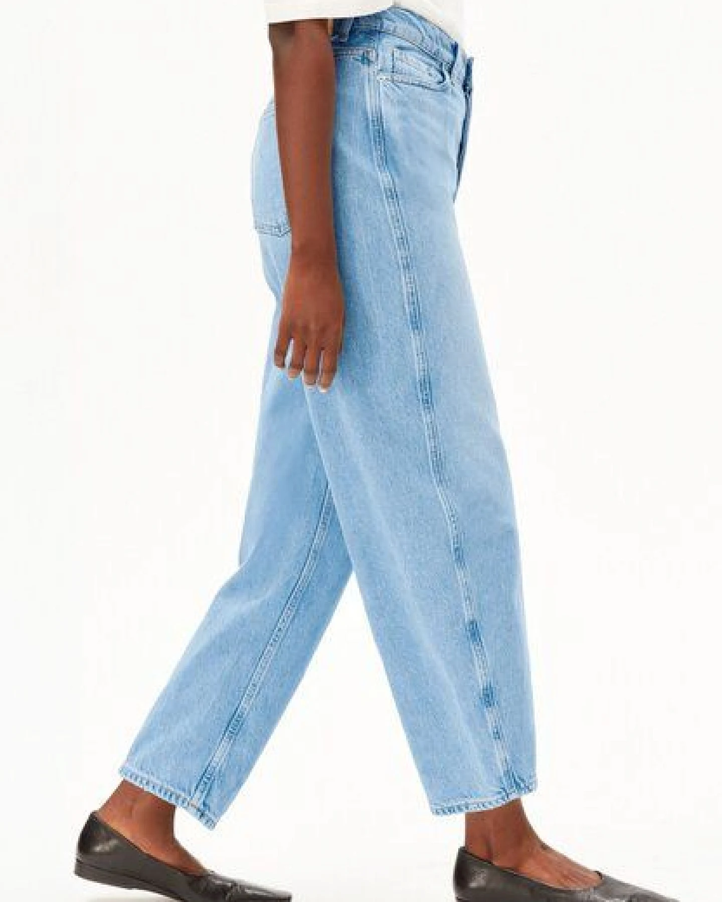 ARMEDANGELS BAARLY BARREL Damen Bio-Baumwoll Mix Non-Stretch – Ansicht 4