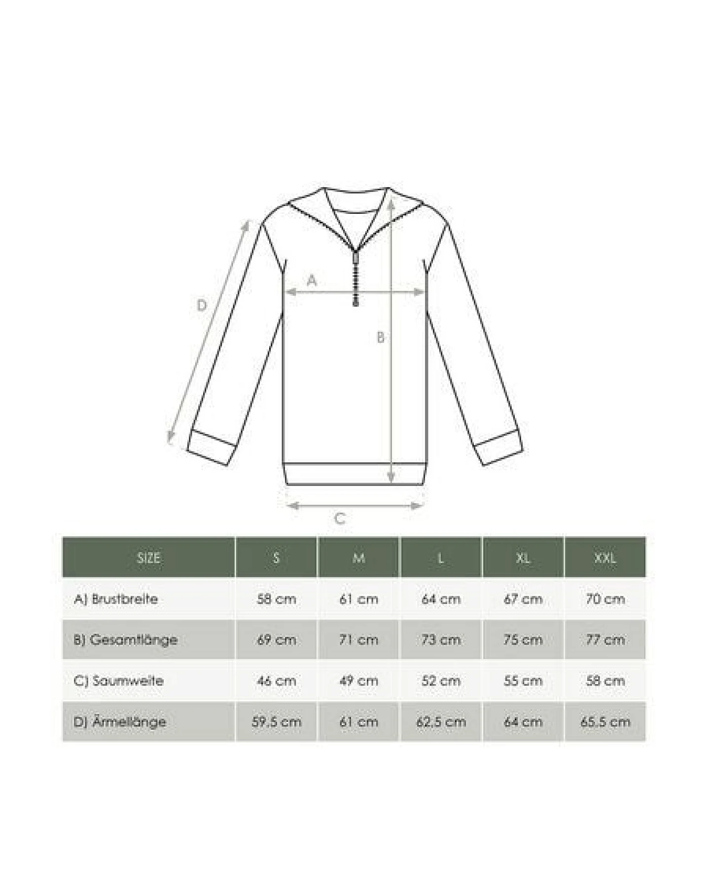 FUXBAU Männer fux Half Zip Sweater – Ansicht 4