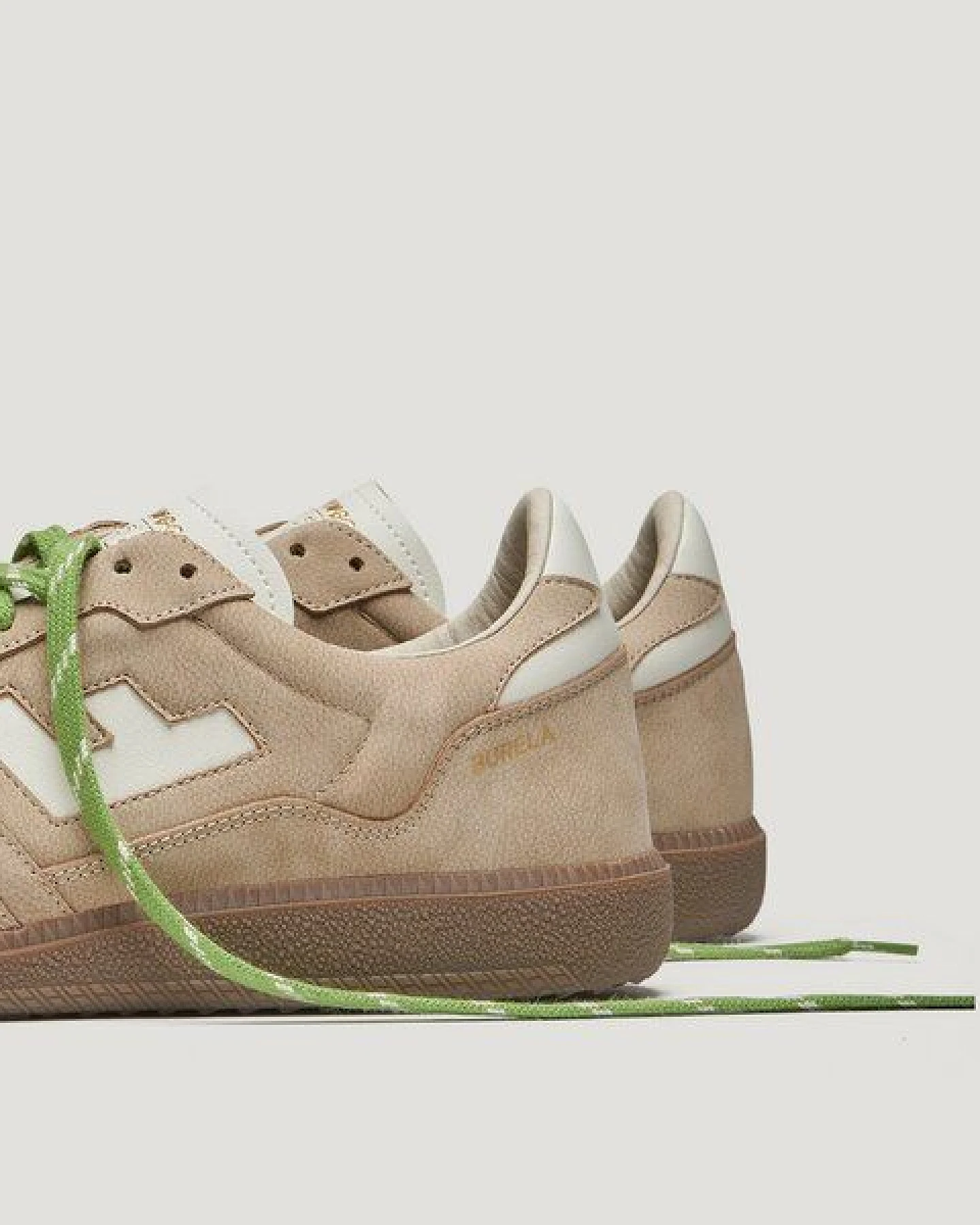 Flamingos' Life Sneaker - Burela Slim Nobuck Stone – Ansicht 4