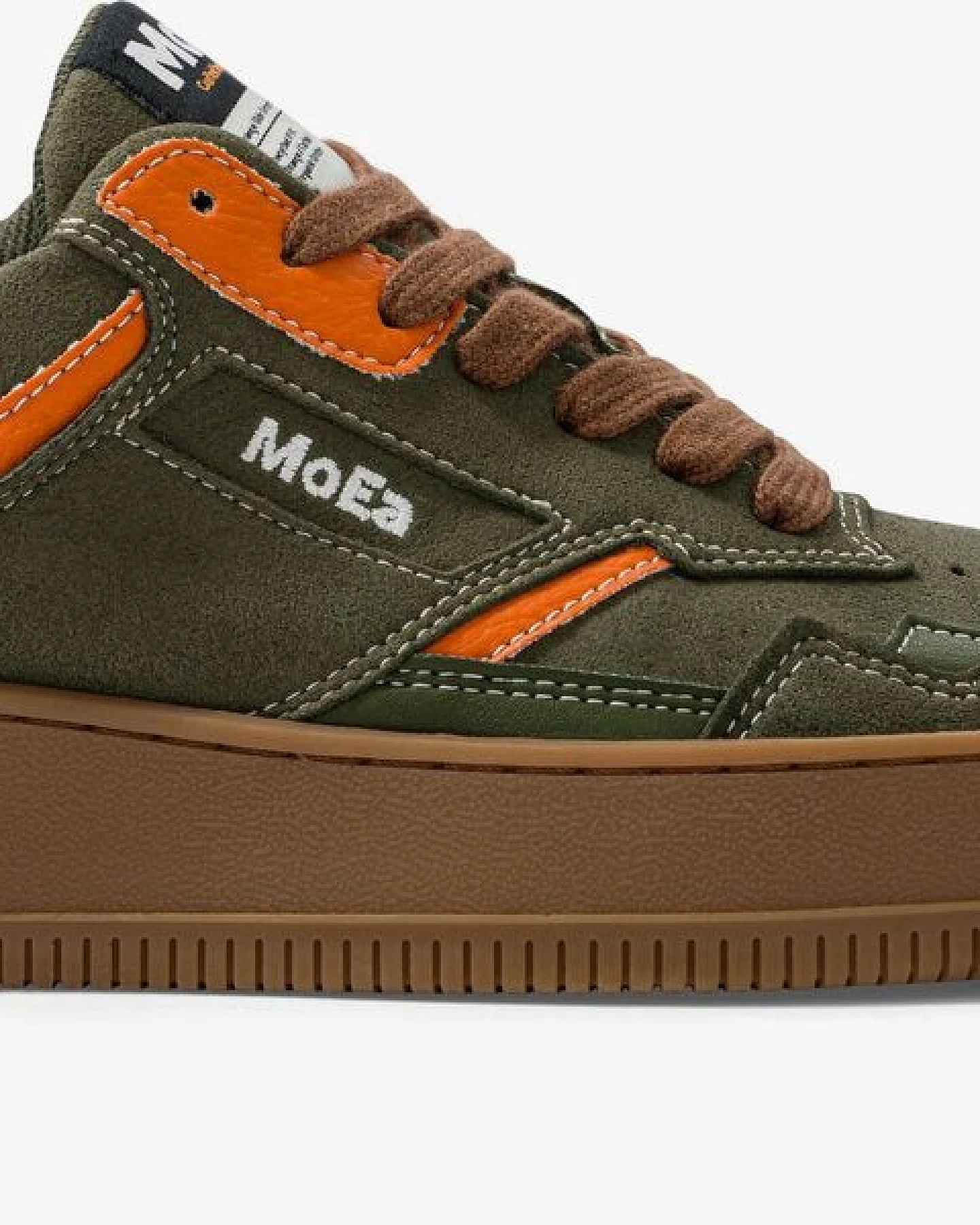 MoEa Sneakers GEN1 - Cactus Suede Khaki – Ansicht 4