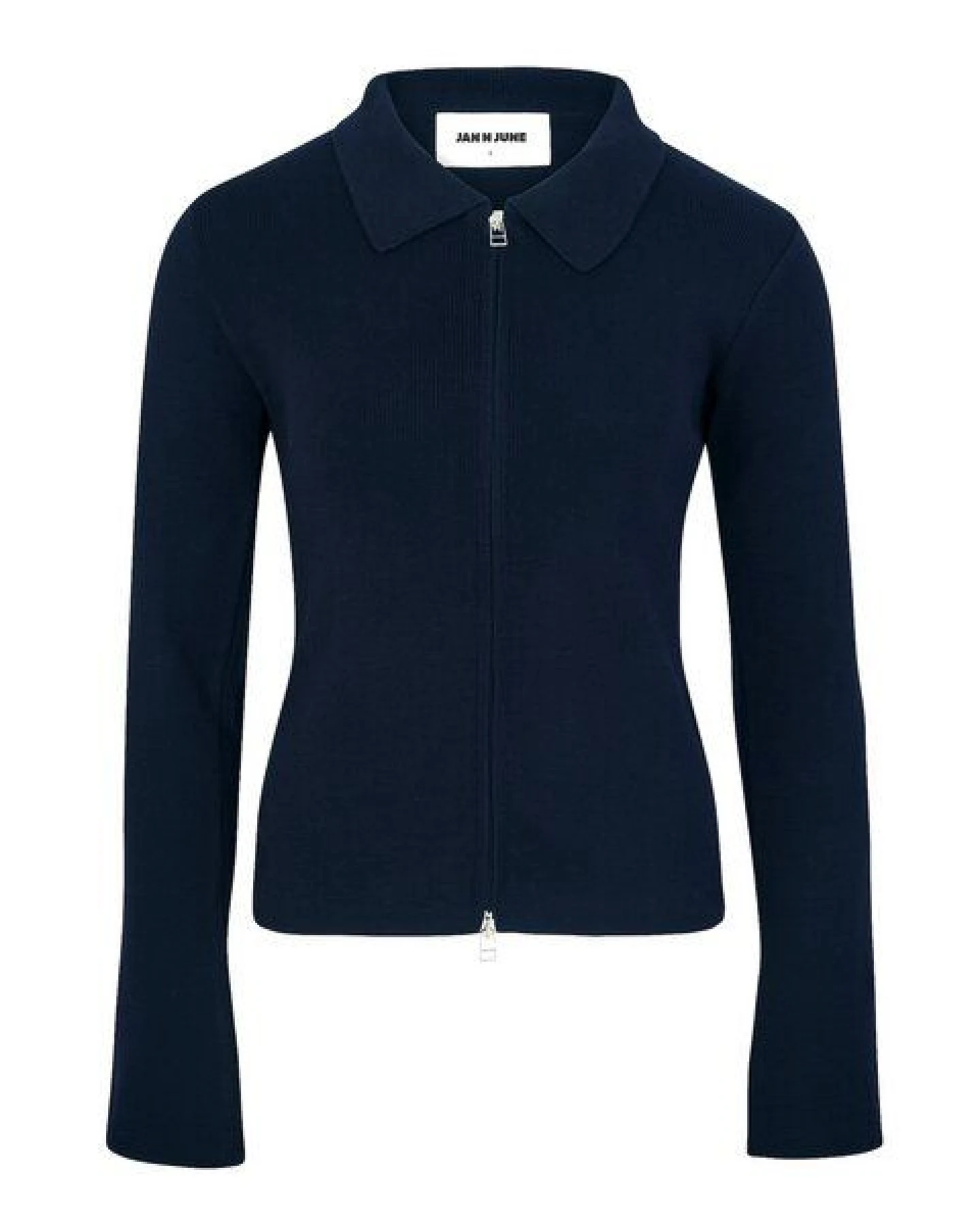 JAN N JUNE Baumwoll Zip Jacke TYRIE – Ansicht 2