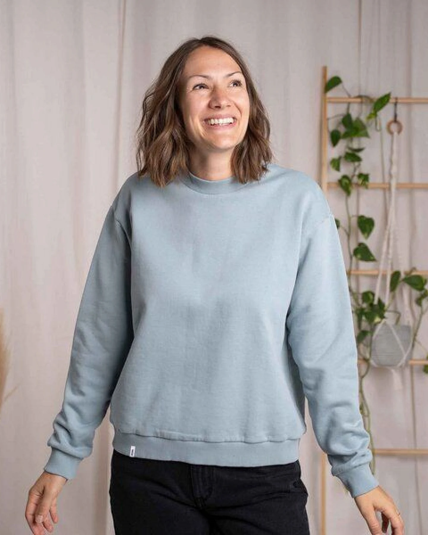 Vresh Clothing Vrancesca - Sweater aus Biobaumwolle – Ansicht 2