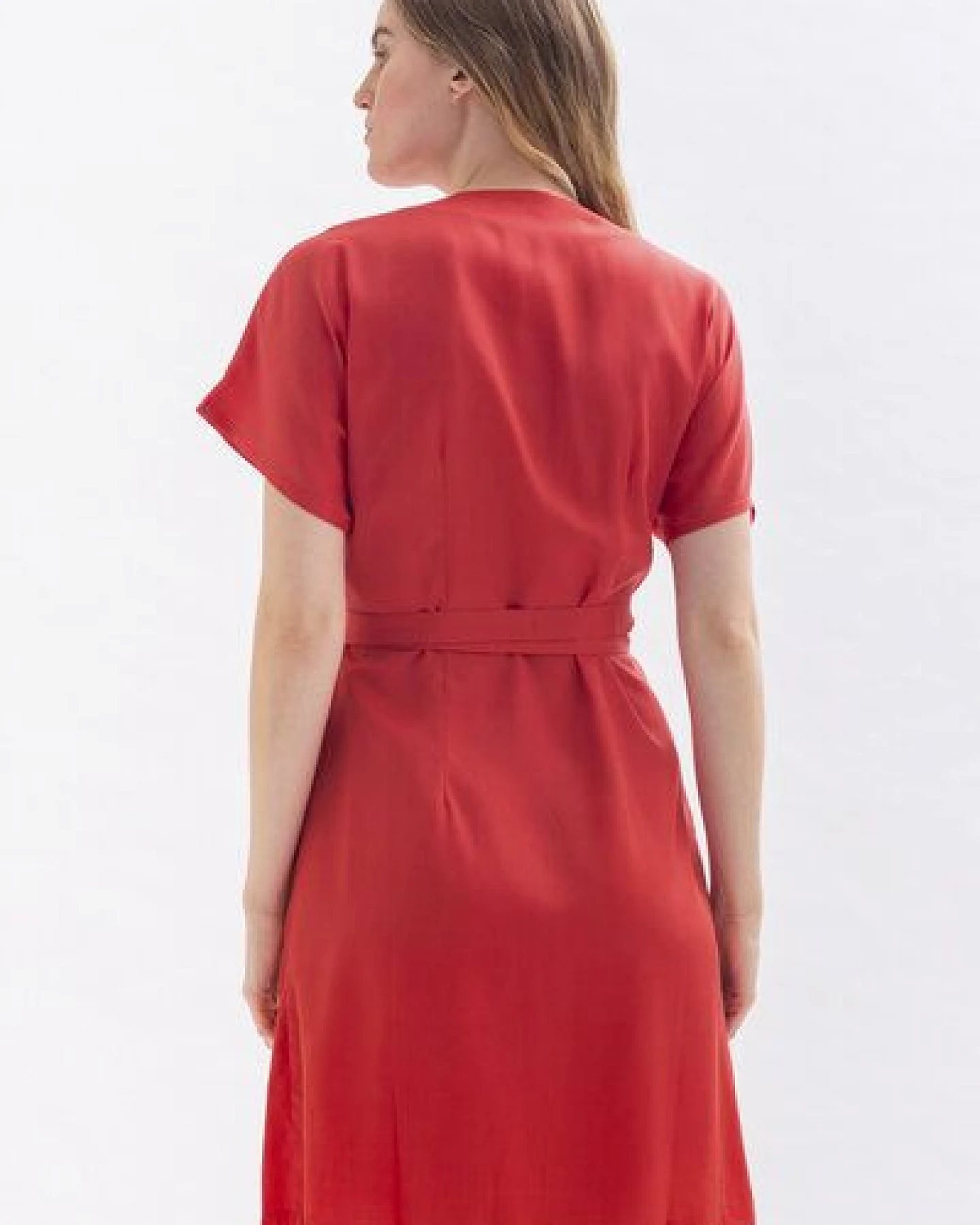 Studio Hertzberg Wickelkleid "CAAR-MEN" aus Tencel – Ansicht 3