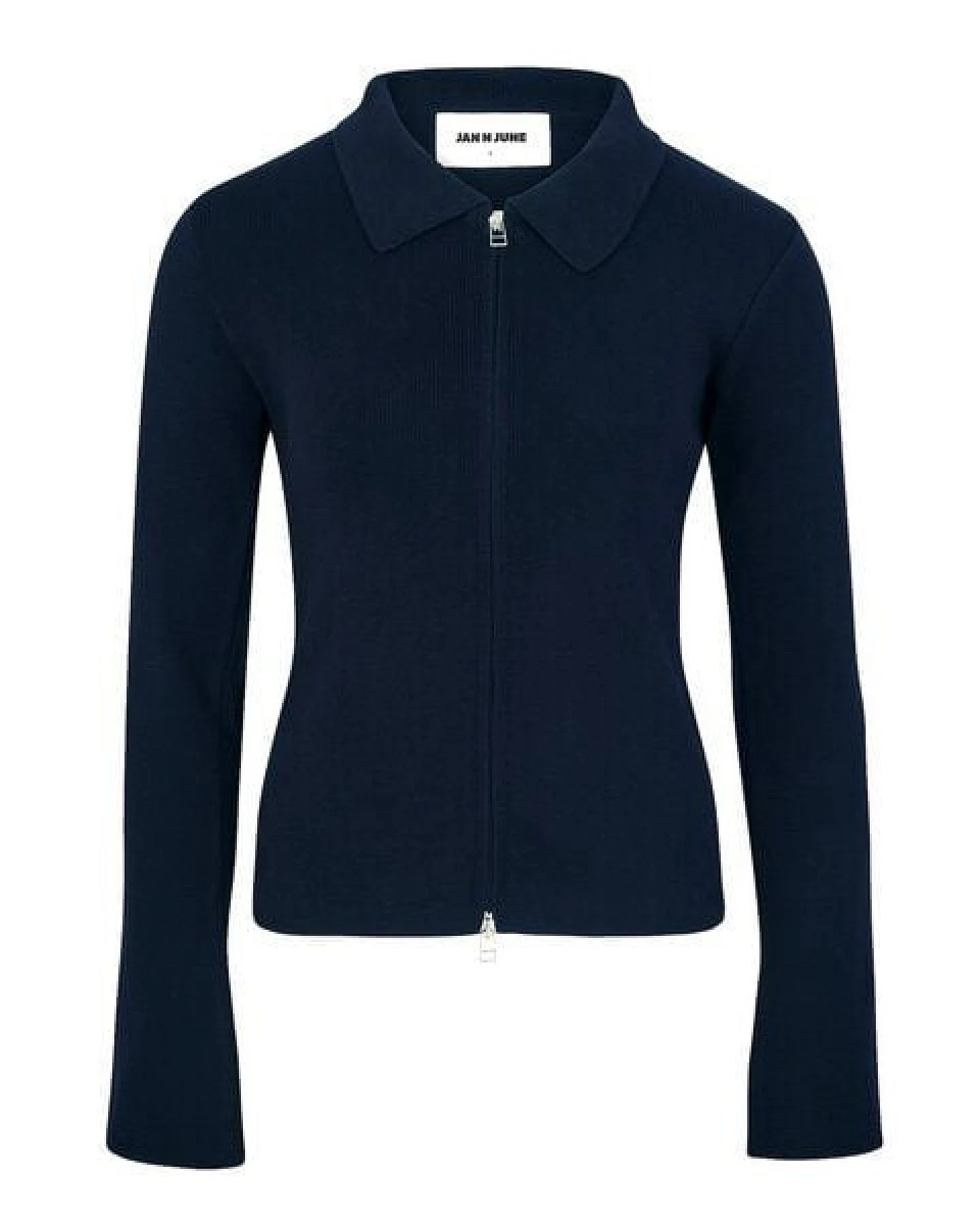 JAN N JUNE Baumwoll Zip Jacke TYRIE – Ansicht 2