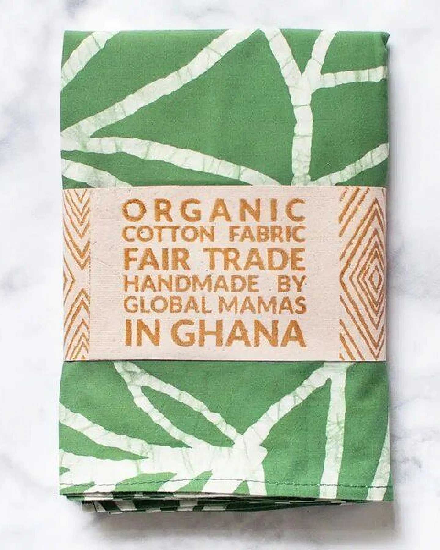 Global Mamas 4er-Set Servietten aus Biobaumwolle, Fair Trade und handgemacht – Ansicht 4