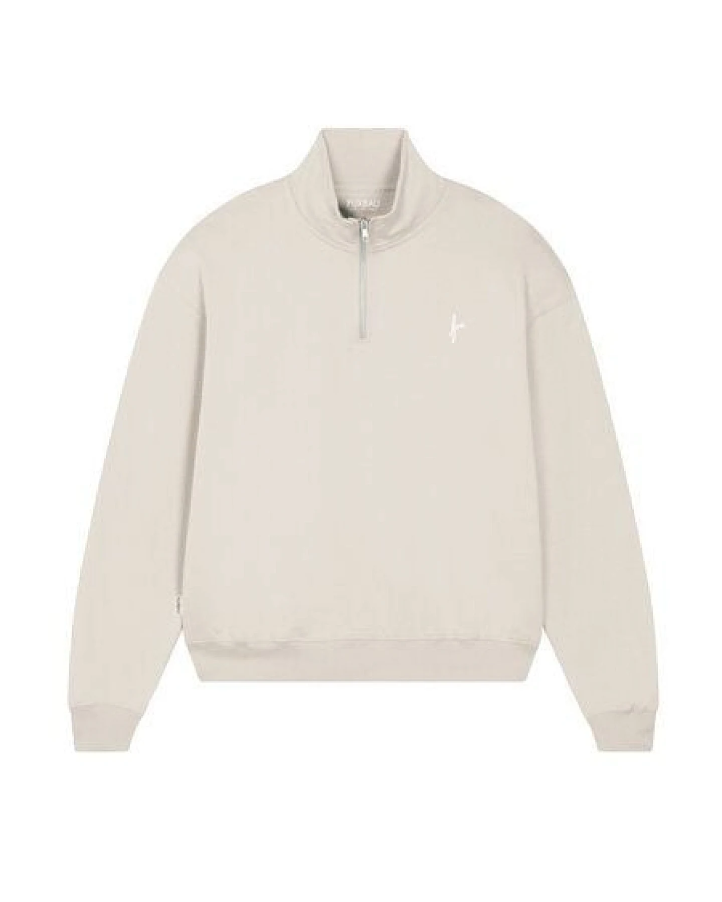 FUXBAU Frauen fux Half Zip Sweater – Ansicht 2