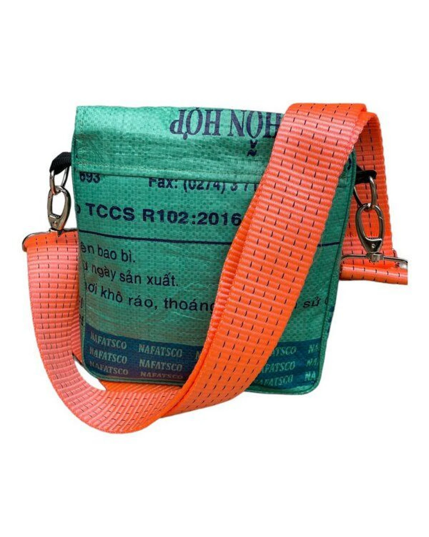 Beadbags kleine Umhängetasche mit orangenem Tampenjan Gurt Ri10TJ – Ansicht 3