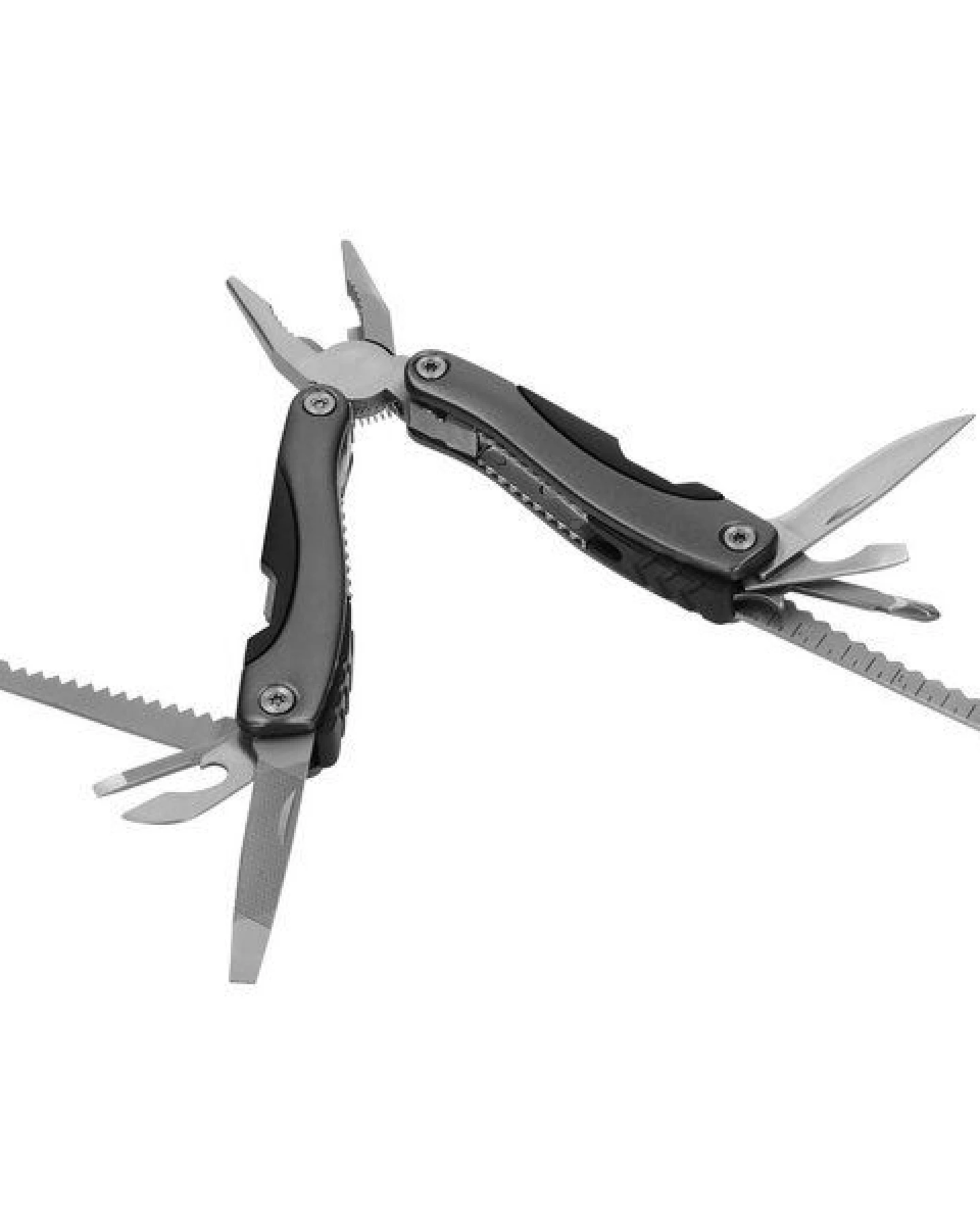 elasto Multifunktions-Taschenmesser mit Etui - 8 in 1 Werkzeug aus Edelstahl – Ansicht 3