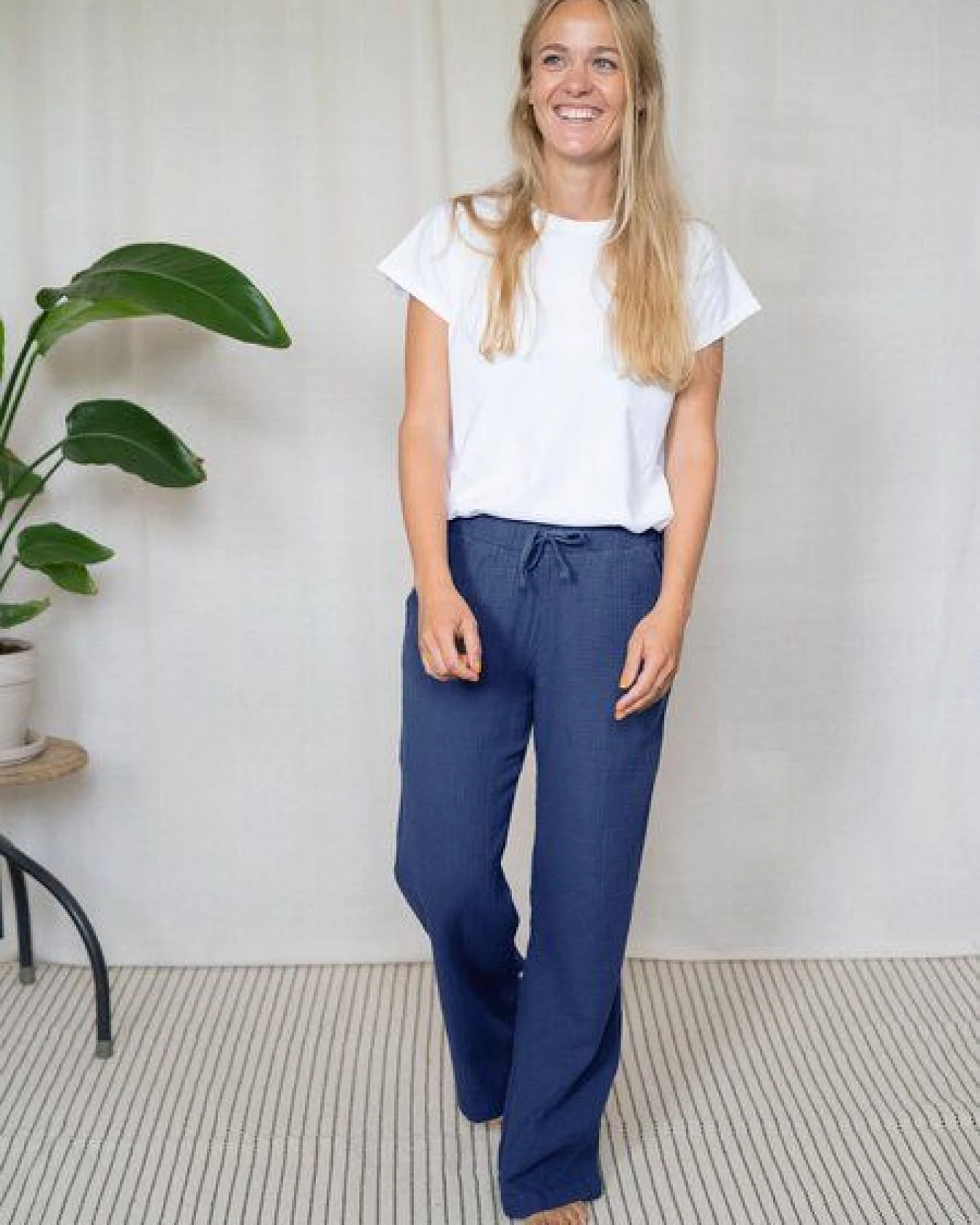 FUXBAU Frauen Musselinhose – Ansicht 2