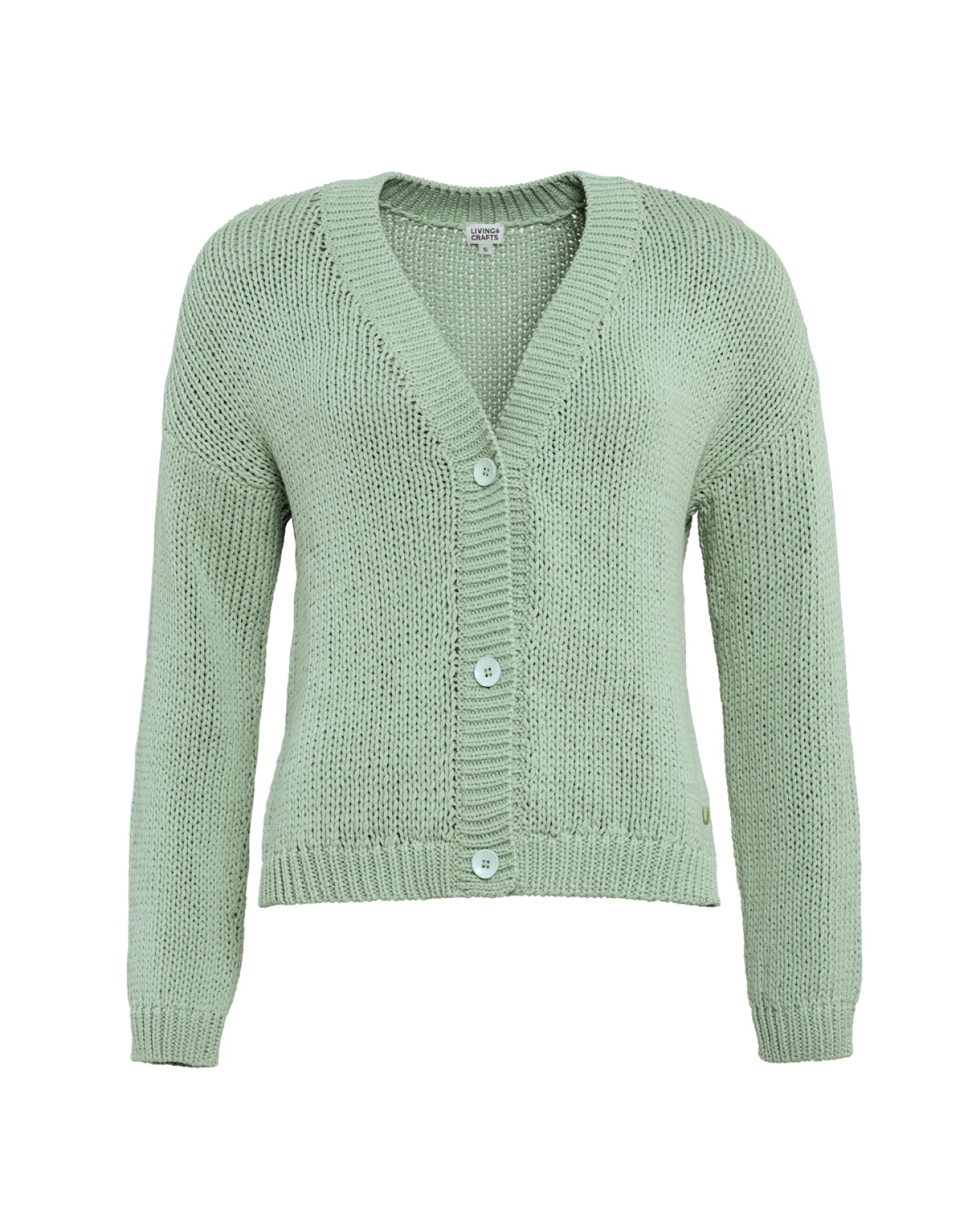 Damen Strickjacke Grün – Ansicht 2