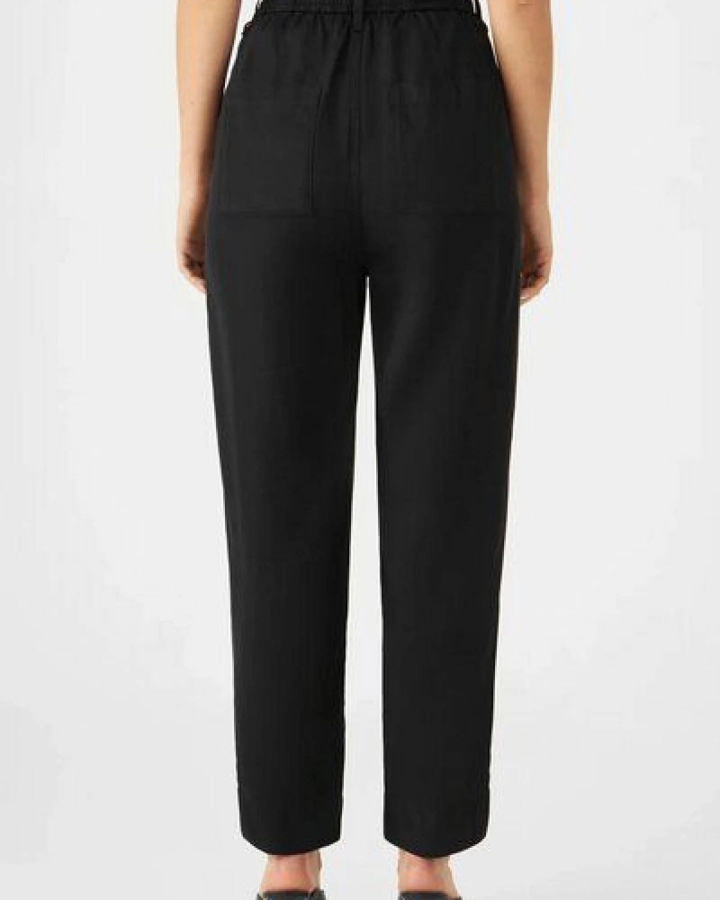 DAWN Tapered Fit Tencelhose Jogger Modell: Sunshine – Ansicht 2