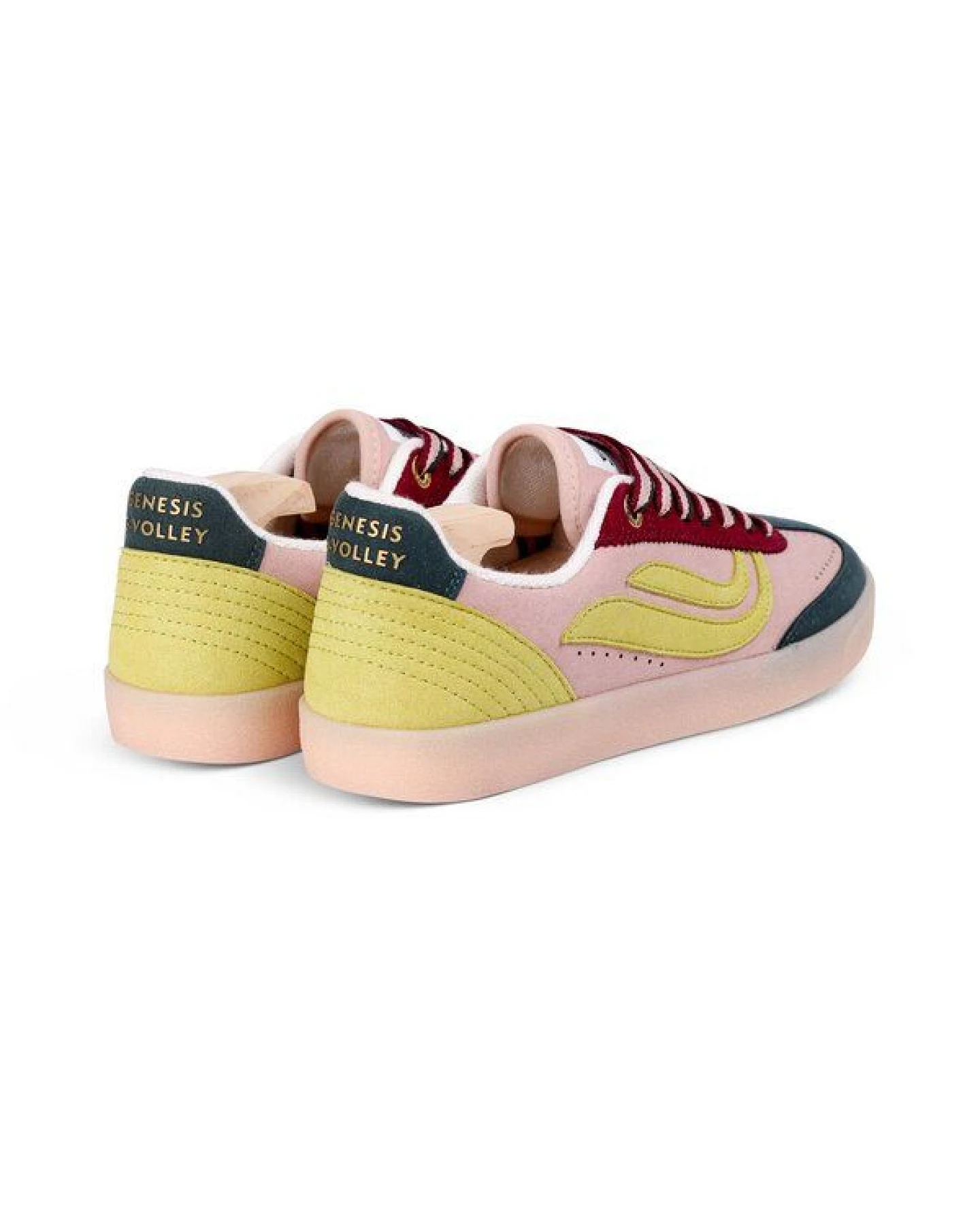 Genesis Footwear Sneaker - G-Volley Crasy Mix Forest/Wine/Rose – Ansicht 2
