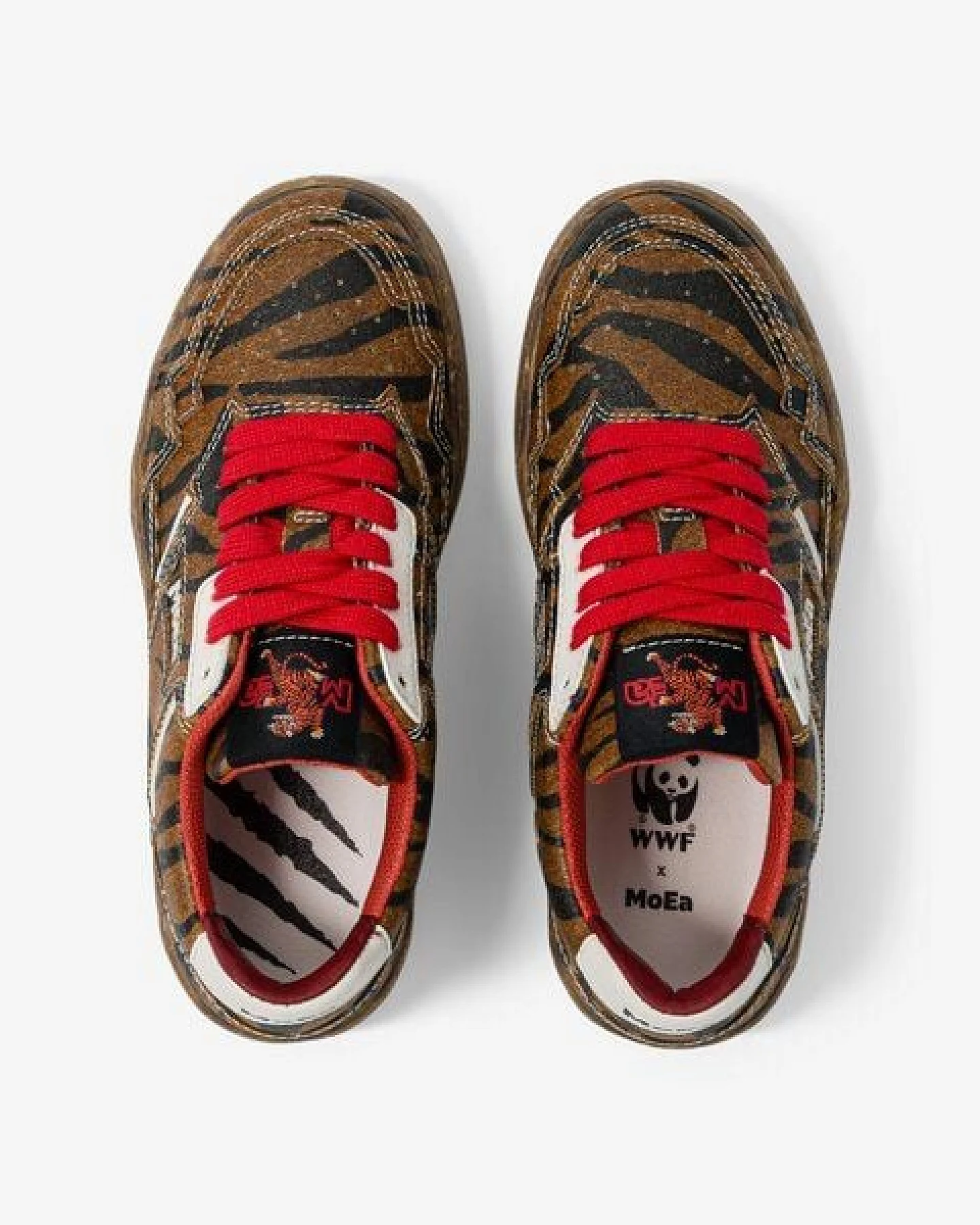 Sneakers WWF x MoEa – GEN1 Tiger [Kinder] – Ansicht 3