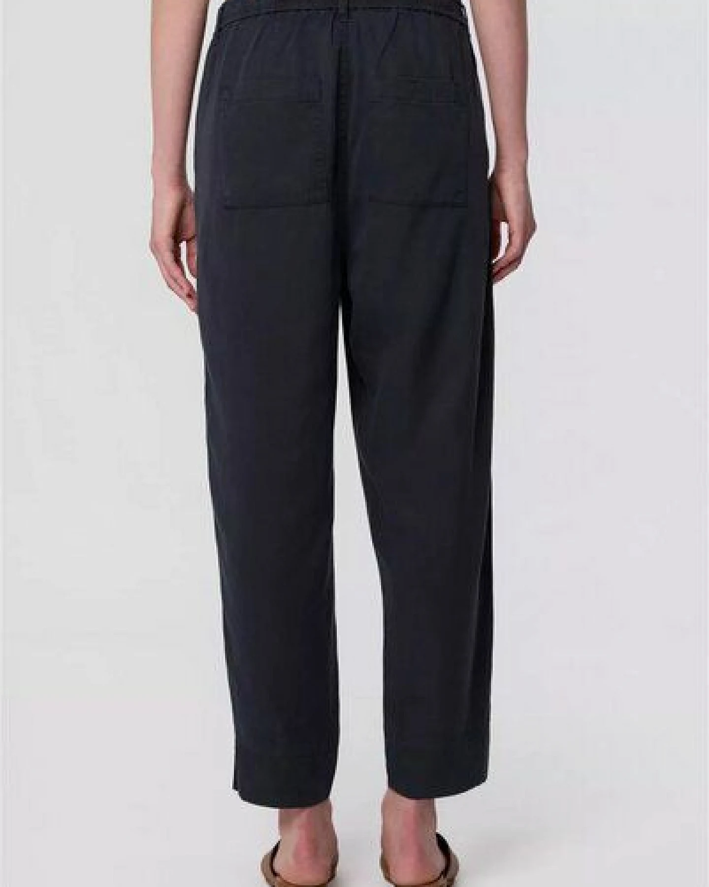DAWN Tapered Fit Tencelhose Jogger Modell: Sunshine – Ansicht 2