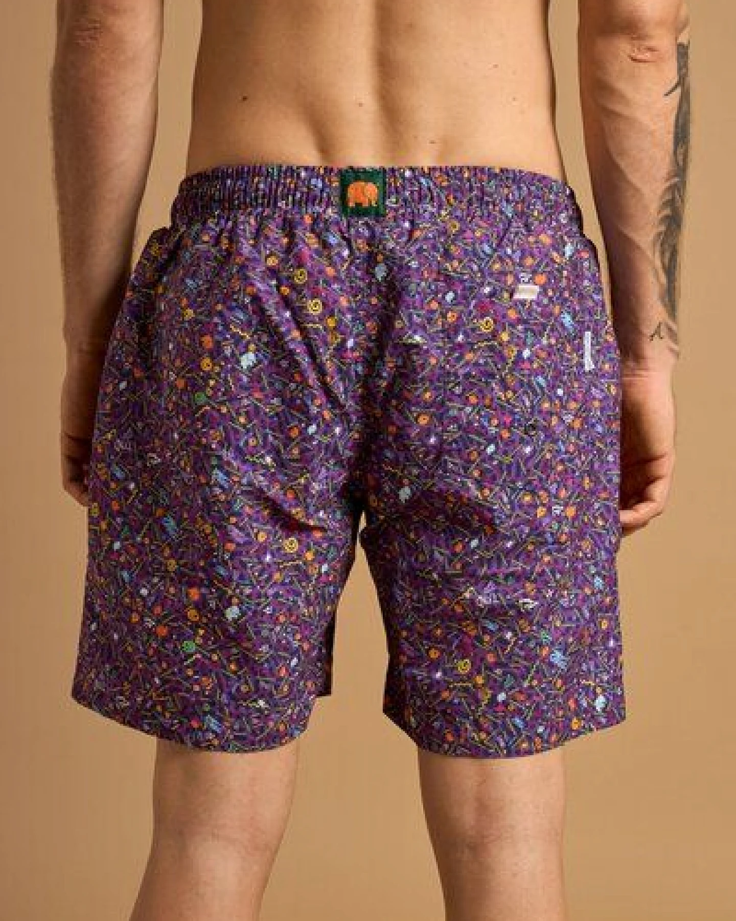 Trendsplant Dogtown SEAQUAL®YARN Swim Trunks Purple – Ansicht 4