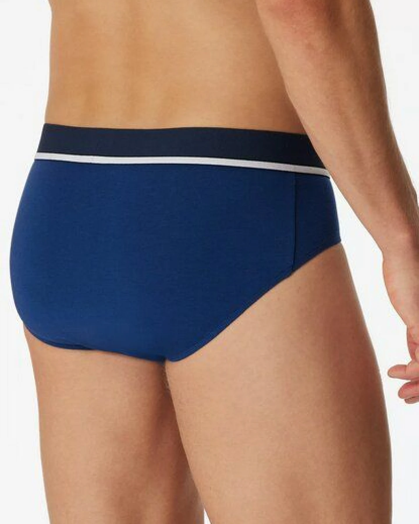 Schiesser 3er Pack Herren Slips Webgummibund Biobaumwolle 95/5 – Ansicht 3