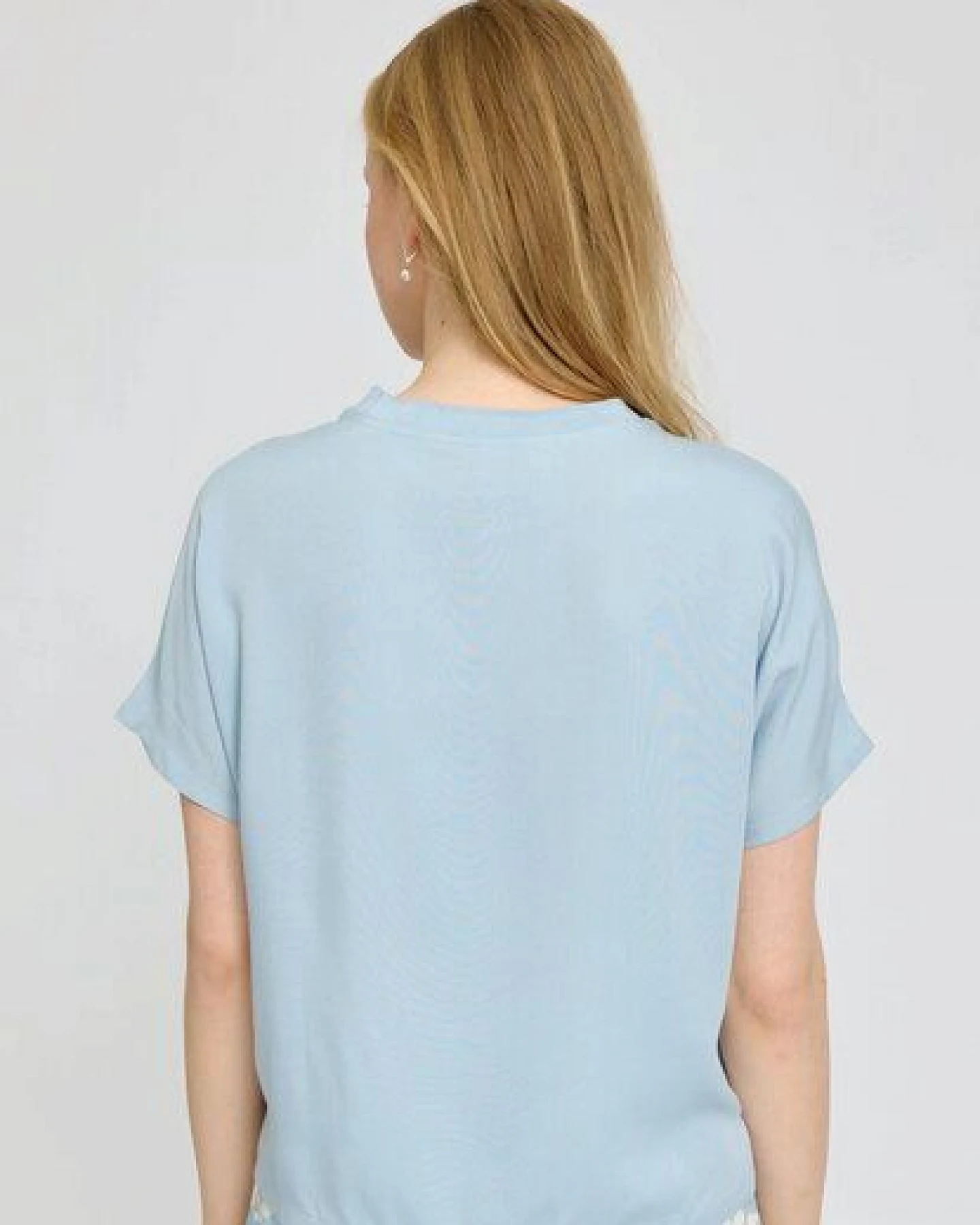 Mazine Crew Neck Viscose T-Shirt - aus Ecovero – Ansicht 2