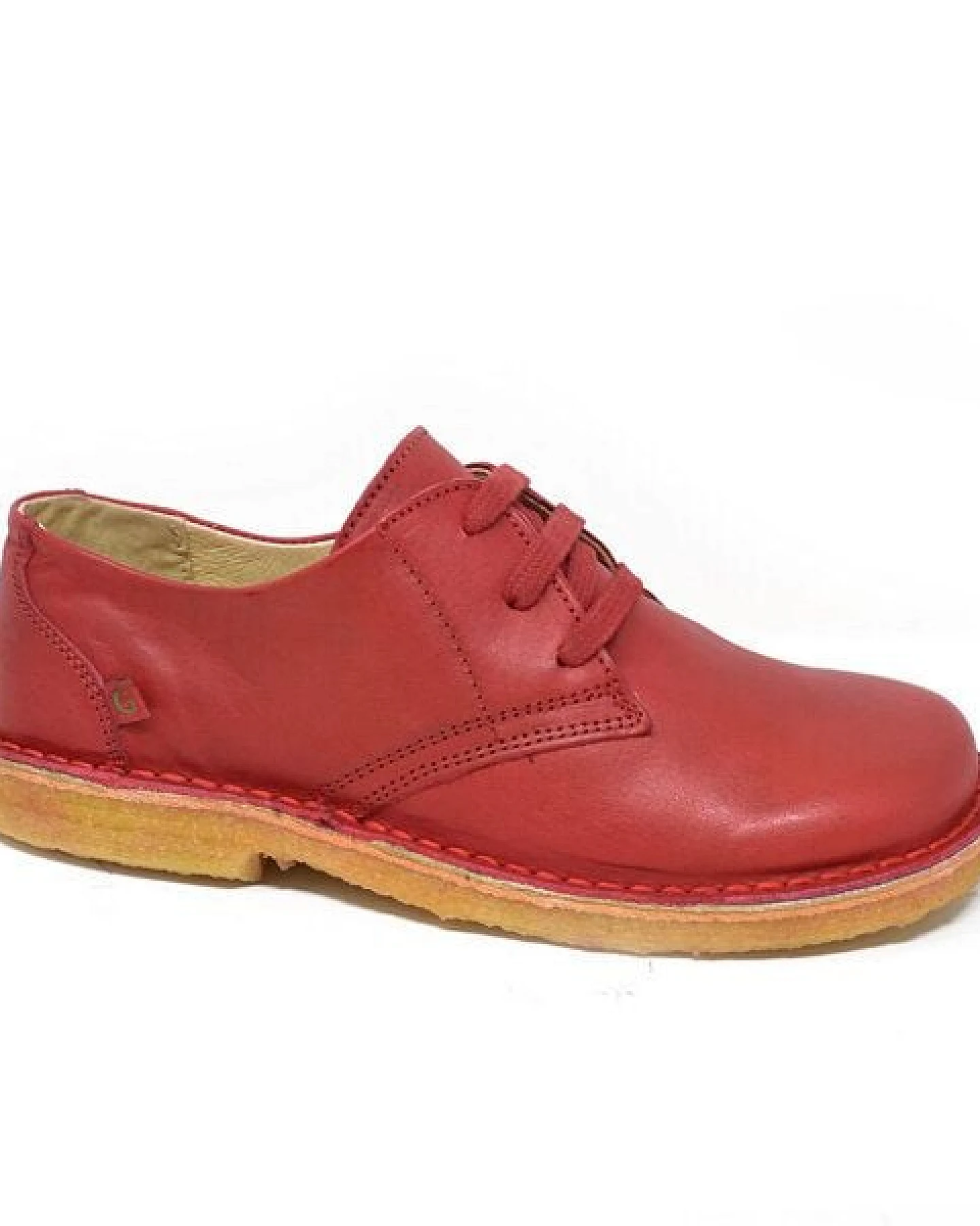 Grünbein Shoes Halbschuh Ella II Naturform rot – Ansicht 4