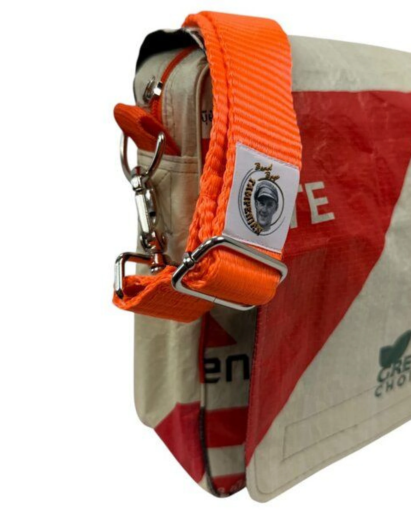 Beadbags Umhängetasche CR6TJ recycelter Zementsack – Ansicht 2