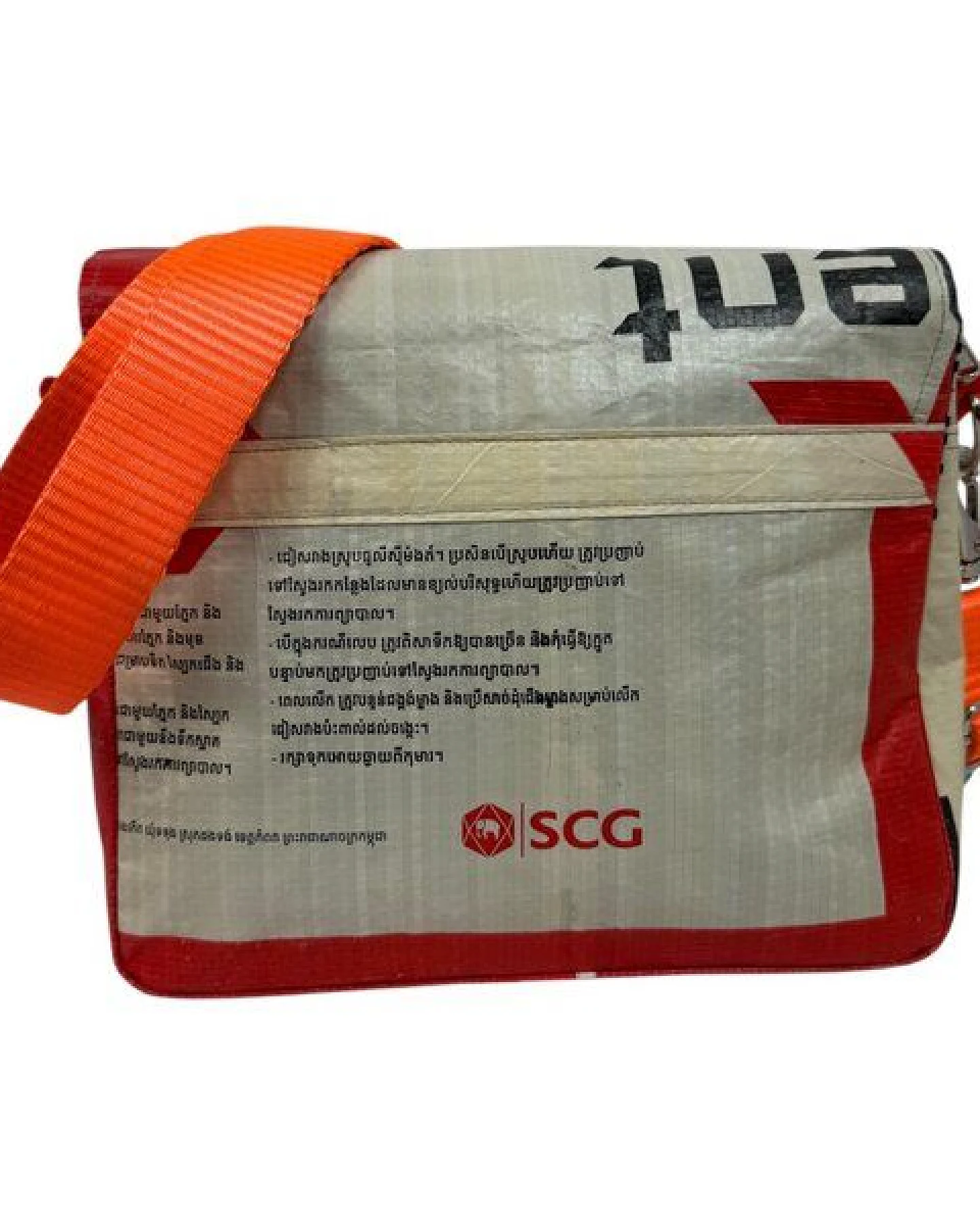 Beadbags Umhängetasche CR6TJ recycelter Zementsack – Ansicht 4