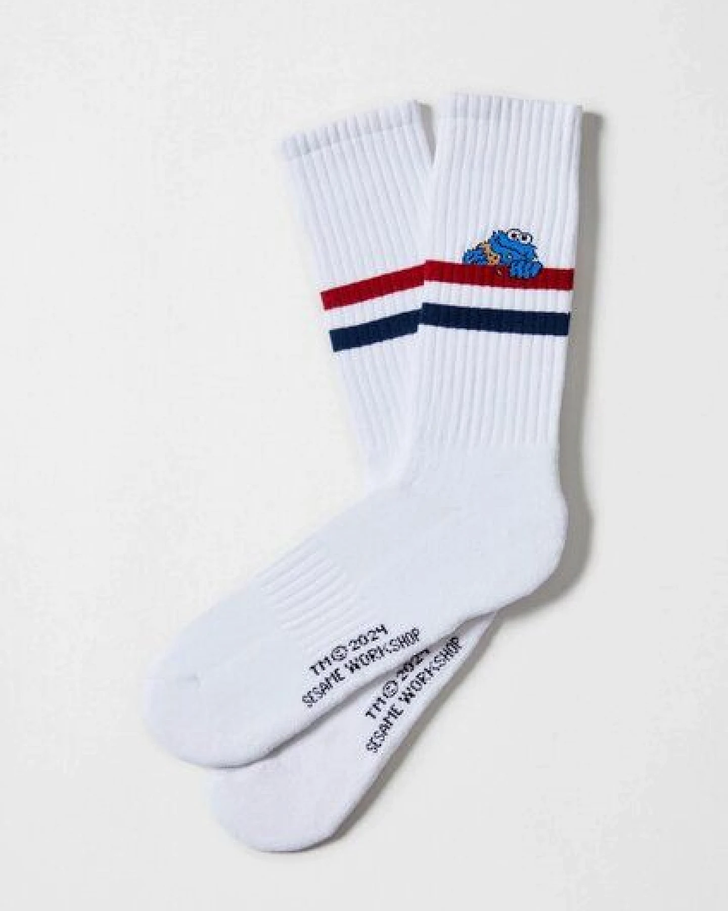 BeSocks Bio-Tennissocken - Krümelmonster – Ansicht 2