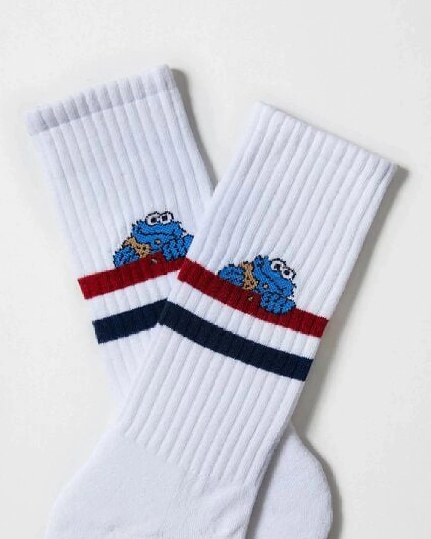 BeSocks Bio-Tennissocken - Krümelmonster – Ansicht 3