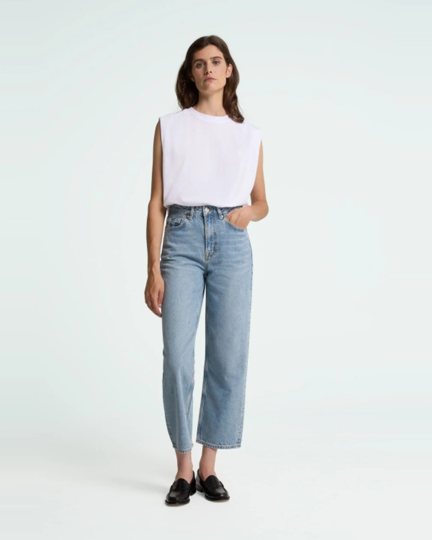 Jeans Liora Cropped Cindy Light Used – Ansicht 4