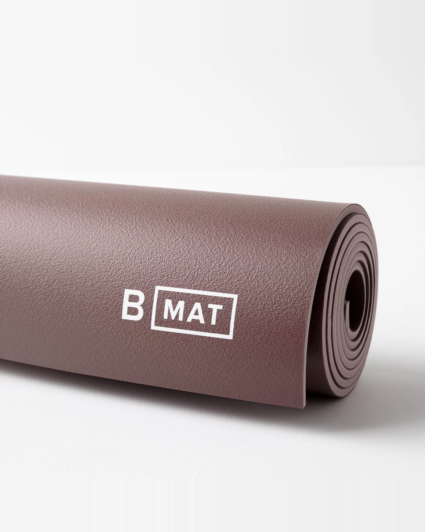 b halfmoon Yogamatte b mat strong - Cacao 180cm – Ansicht 3