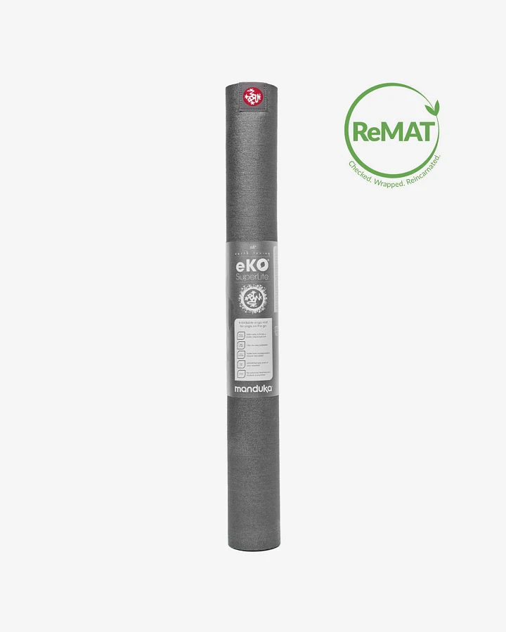 ReMAT Manduka - eKO SuperLite - Charcoal - ReMAT