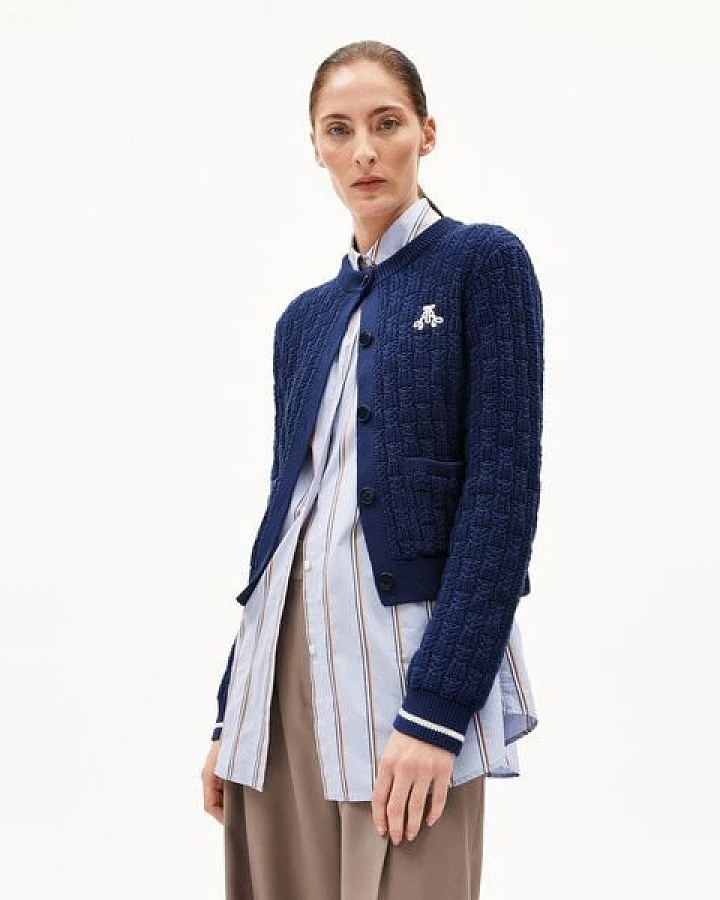 ARMEDANGELS Damen Strickjacke aus Bio-Baumwolle