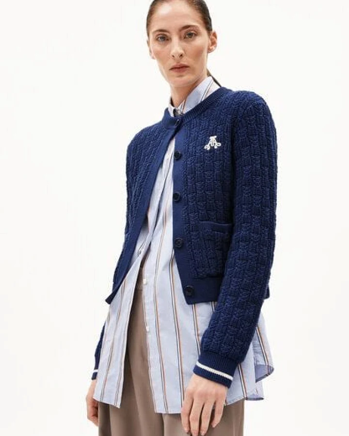 ARMEDANGELS Damen Strickjacke aus Bio-Baumwolle