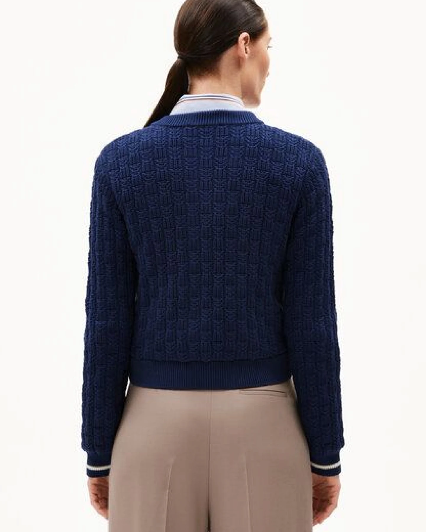 ARMEDANGELS Damen Strickjacke aus Bio-Baumwolle – Ansicht 2