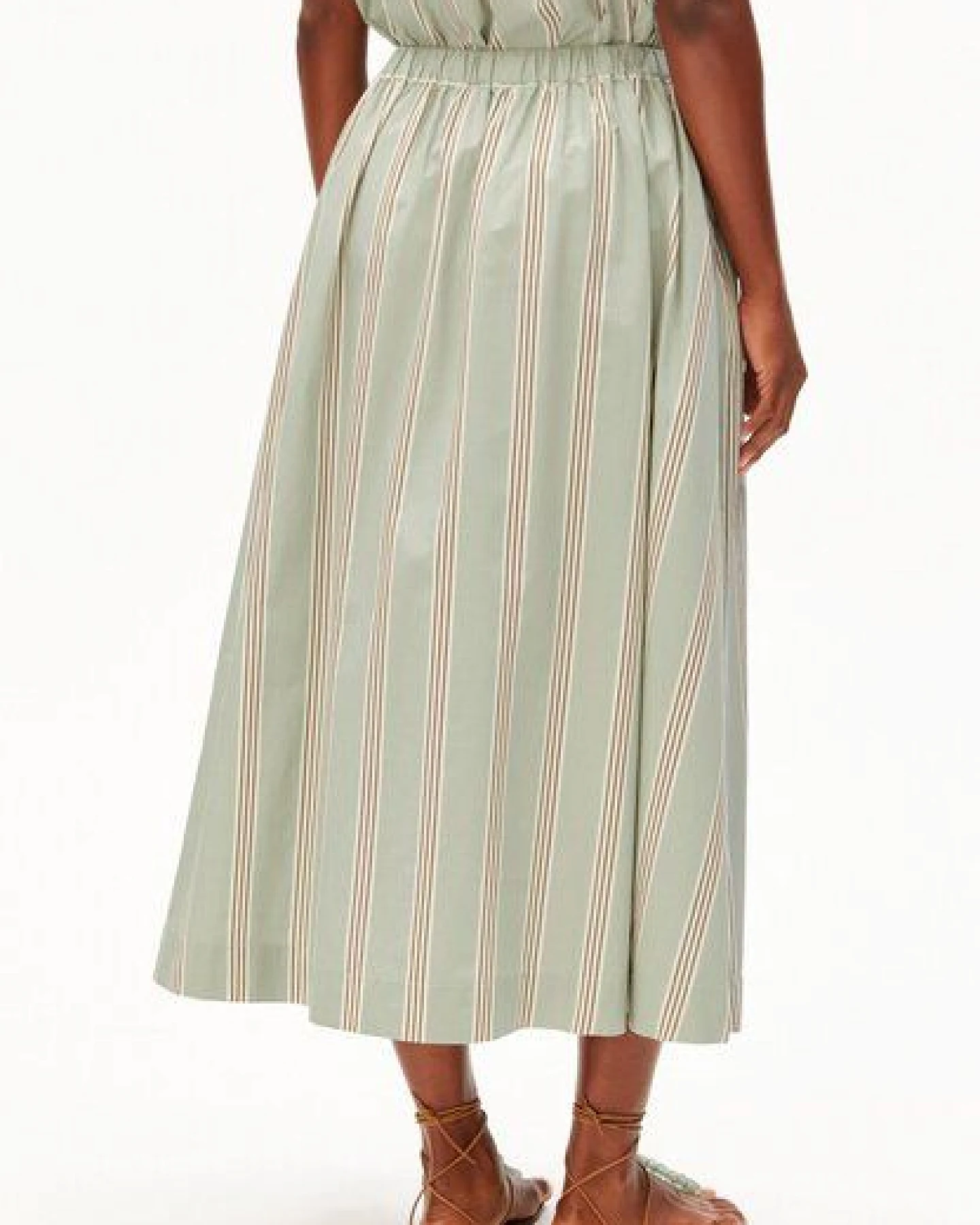 ARMEDANGELS STRIPE Damen Rock aus 100% Bio-Baumwolle – Ansicht 2