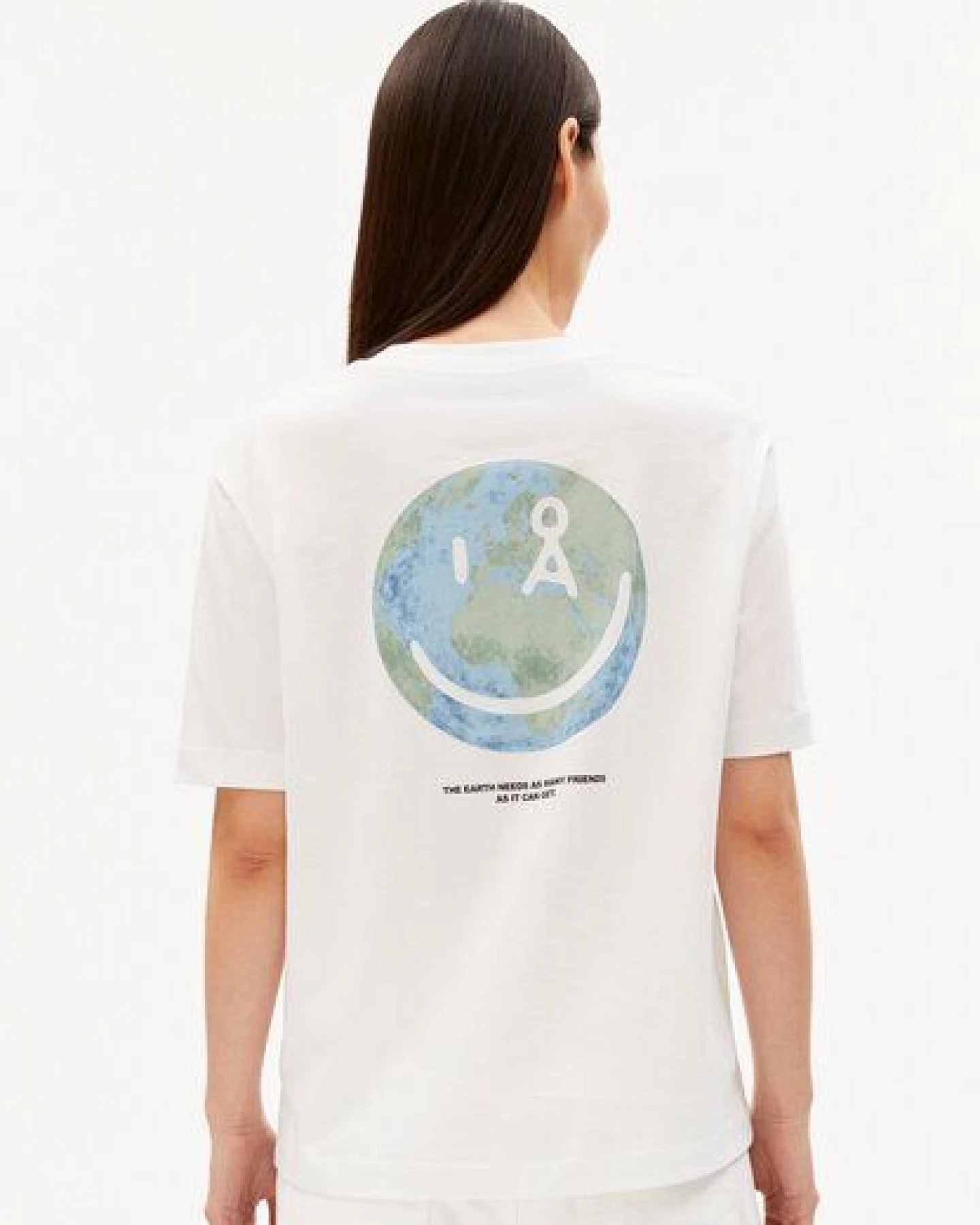 ARMEDANGELS TARJAA GRAPHIC Damen T-Shirt aus 100% Bio-Baumwolle – Ansicht 2