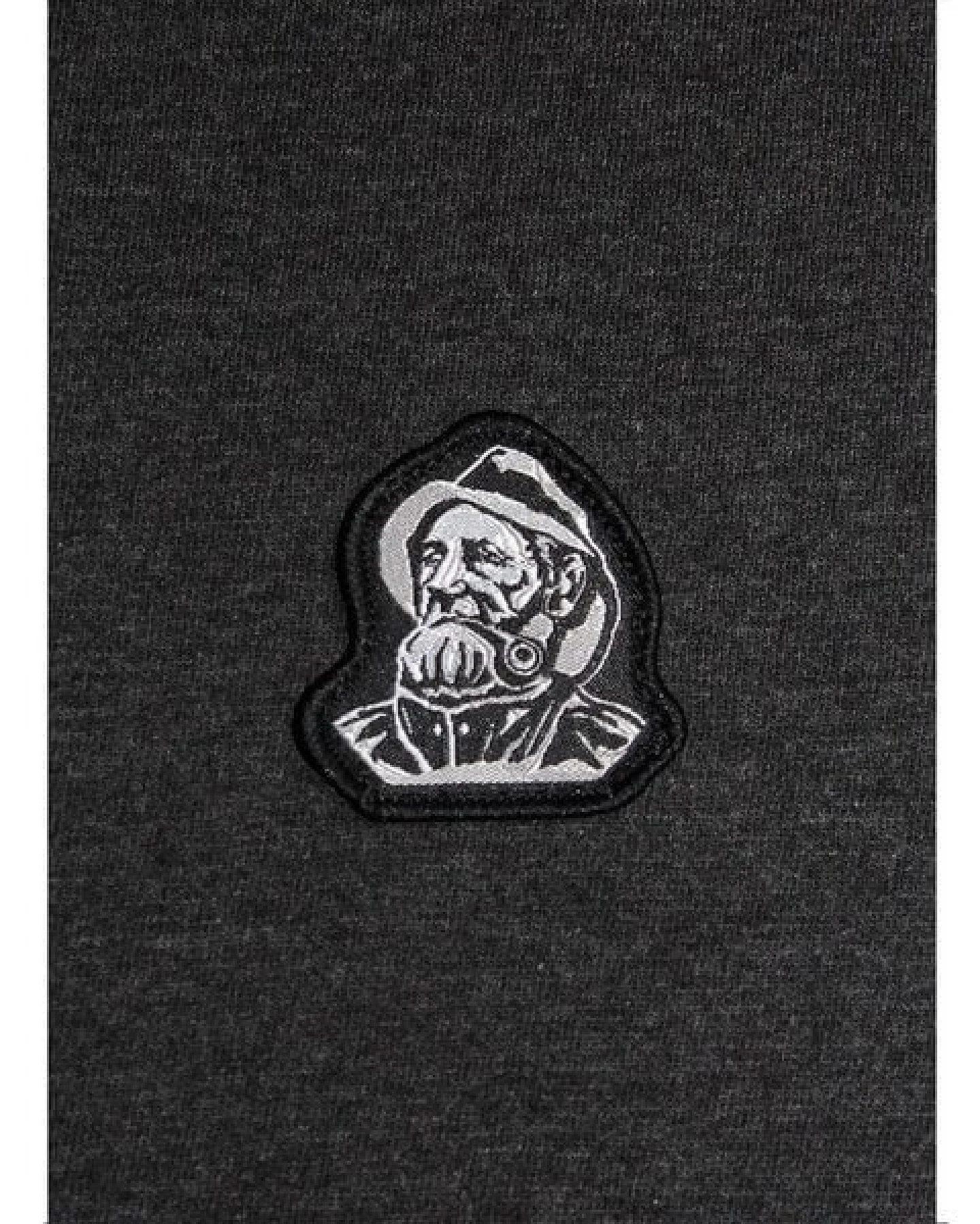 FÄDD Herren T-Shirt Rundhals aus Bio-Baumwolle "Knigge Hans" Schwarz – Ansicht 2