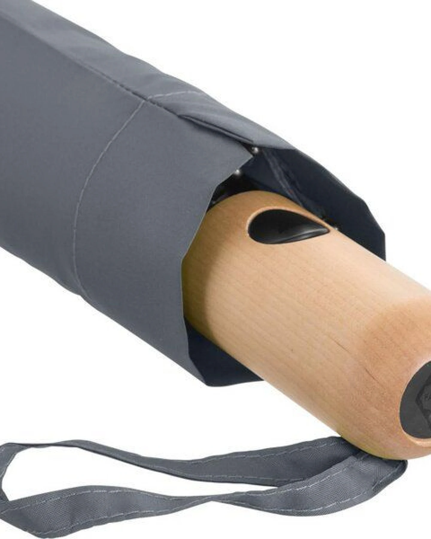 FARE Taschenschirm Automatikfunktion Echtholzgriff – Ansicht 4
