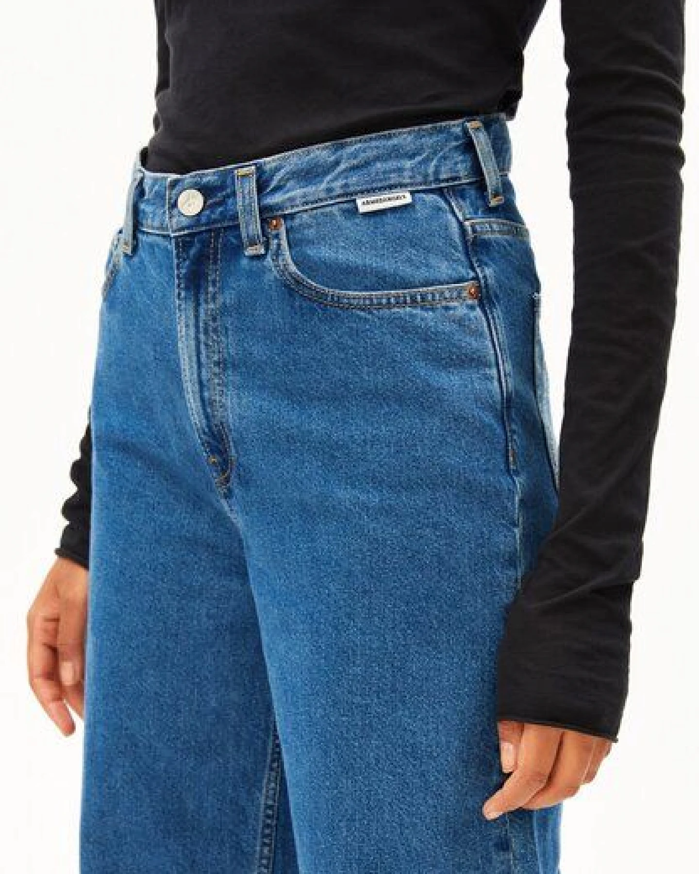 ARMEDANGELS ENIJAA Damen Wide Jeans recycelter Baumwolle – Ansicht 3