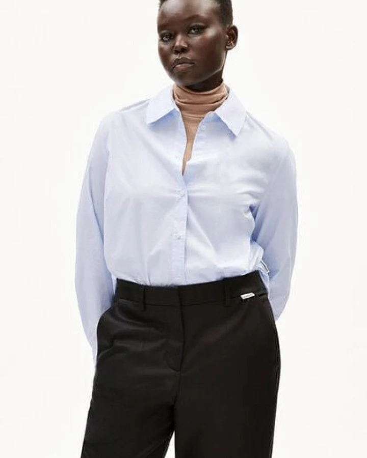 ARMEDANGELS LOUILAA Damen Bluse aus Bio-Baumwolle