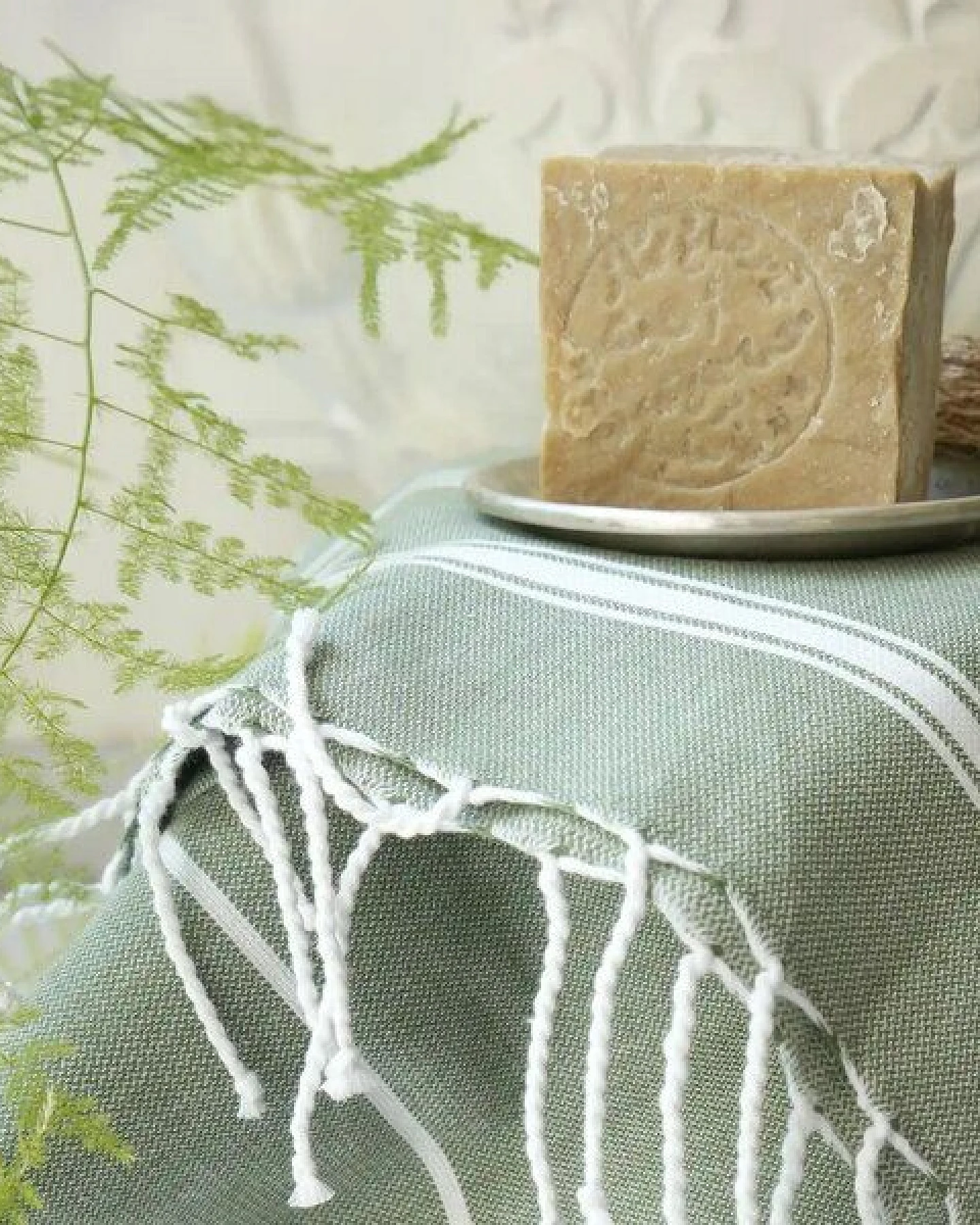 Karawan authentic Fouta HAMMAM (Peshtamal) aus Bio-Baumwolle, 100 x 200cm – Ansicht 4