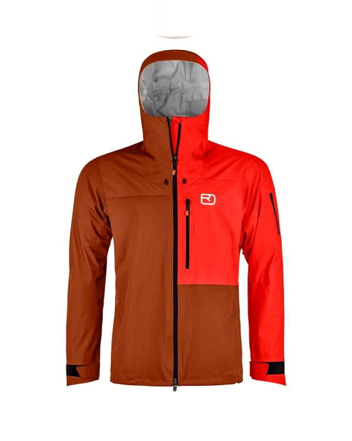 Ortovox - 3L Ortler Jacket - Regenjacke Gr S rot