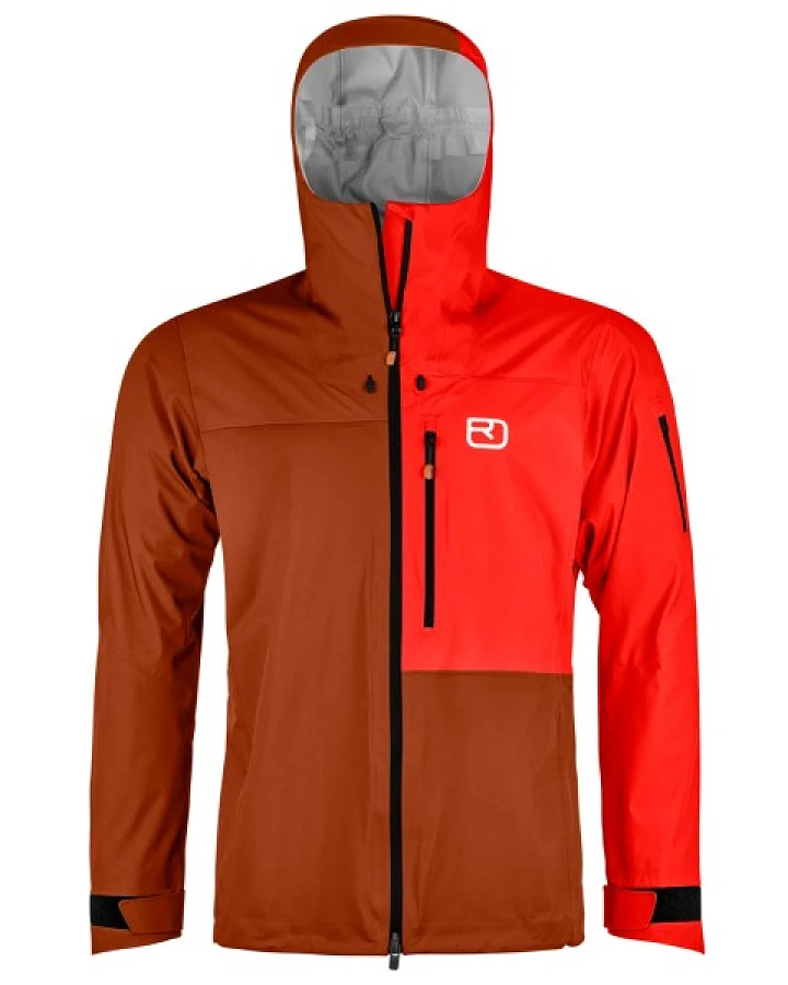 Ortovox - 3L Ortler Jacket - Regenjacke Gr S rot