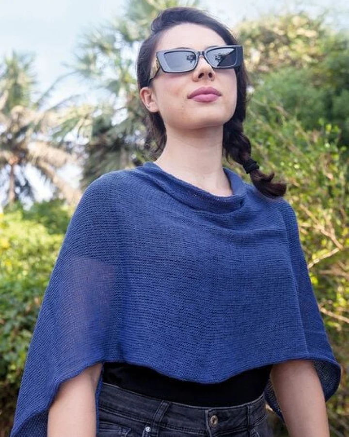 Sundara Poncho BELLE aus 100% Bio-Baumwolle